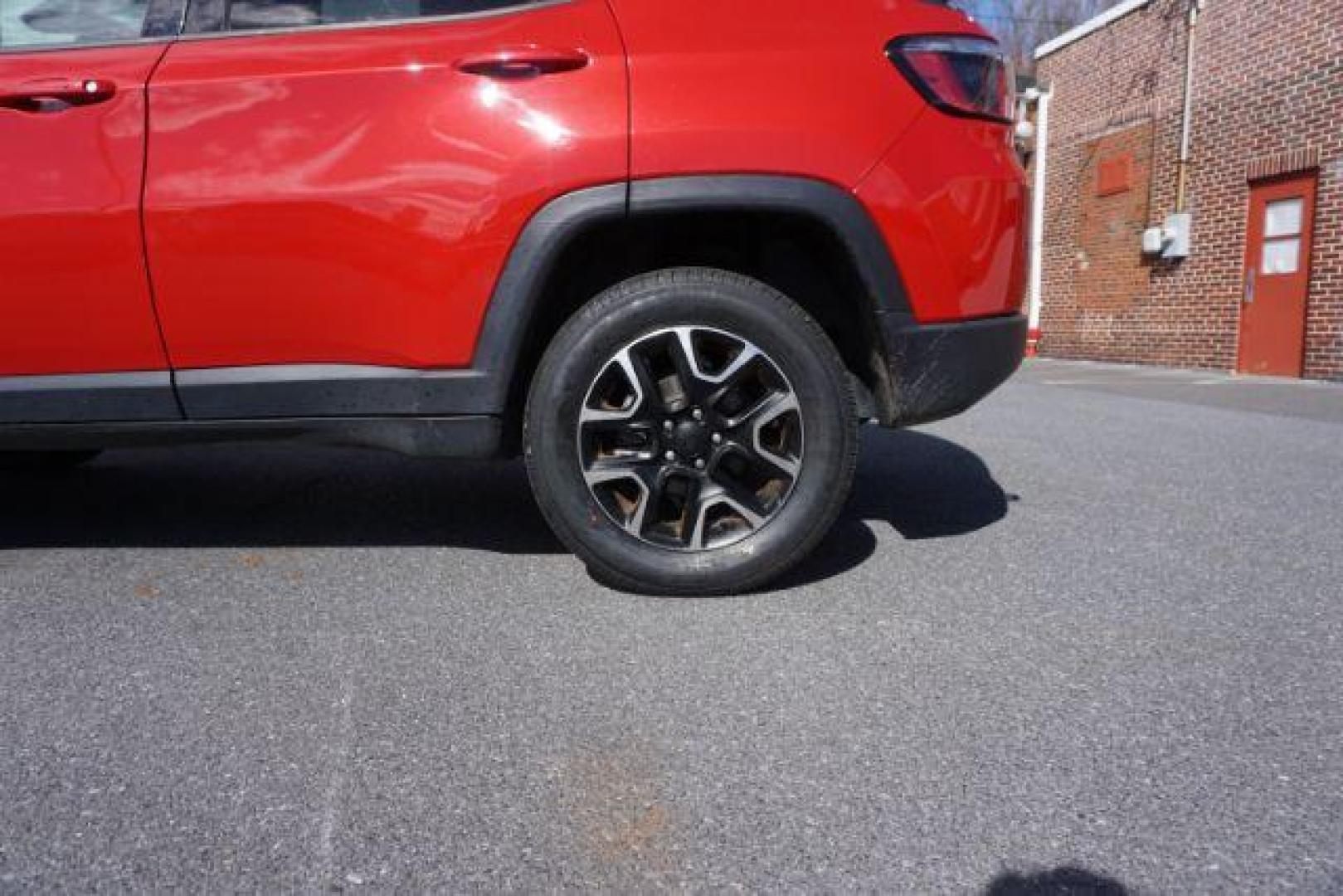 2020 Redline Pearl Coat/Black Clear Coat Jeep Compass Trailhawk 4WD (3C4NJDDB5LT) with an 2.4L L4 DOHC 16V engine, 9-Speed Automatic transmission, located at 312 Centre Ave, Schuylkill Haven, PA, 17972, (570) 593-5278, 40.638130, -76.177383 - HID headlamps - Photo#3