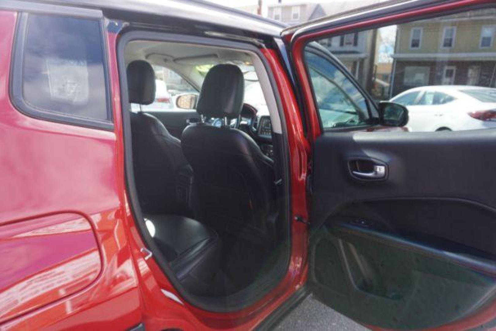 2020 Redline Pearl Coat/Black Clear Coat Jeep Compass Trailhawk 4WD (3C4NJDDB5LT) with an 2.4L L4 DOHC 16V engine, 9-Speed Automatic transmission, located at 312 Centre Ave, Schuylkill Haven, PA, 17972, (570) 593-5278, 40.638130, -76.177383 - HID headlamps - Photo#44