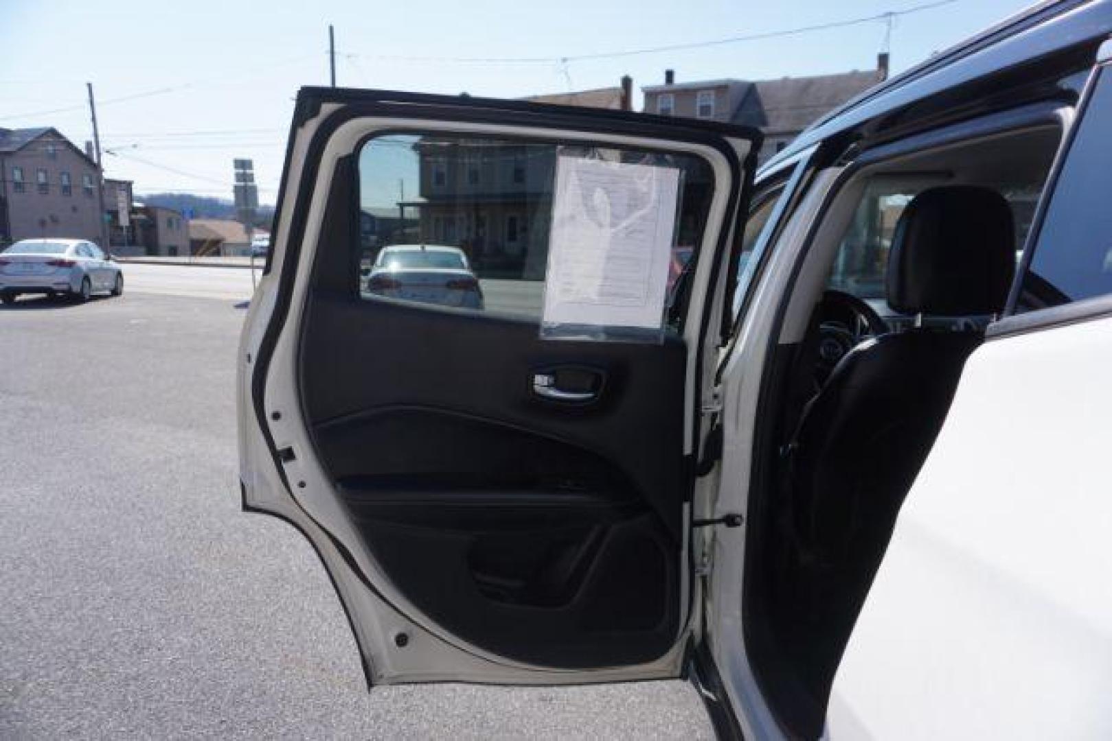 2018 White Clear Coat Jeep Compass Latitude 4WD (3C4NJDBB4JT) with an 2.4L L4 DOHC 16V engine, located at 312 Centre Ave, Schuylkill Haven, PA, 17972, (570) 593-5278, 40.638130, -76.177383 - collision avoidance, HID headlamps, luggage rack - Photo#33