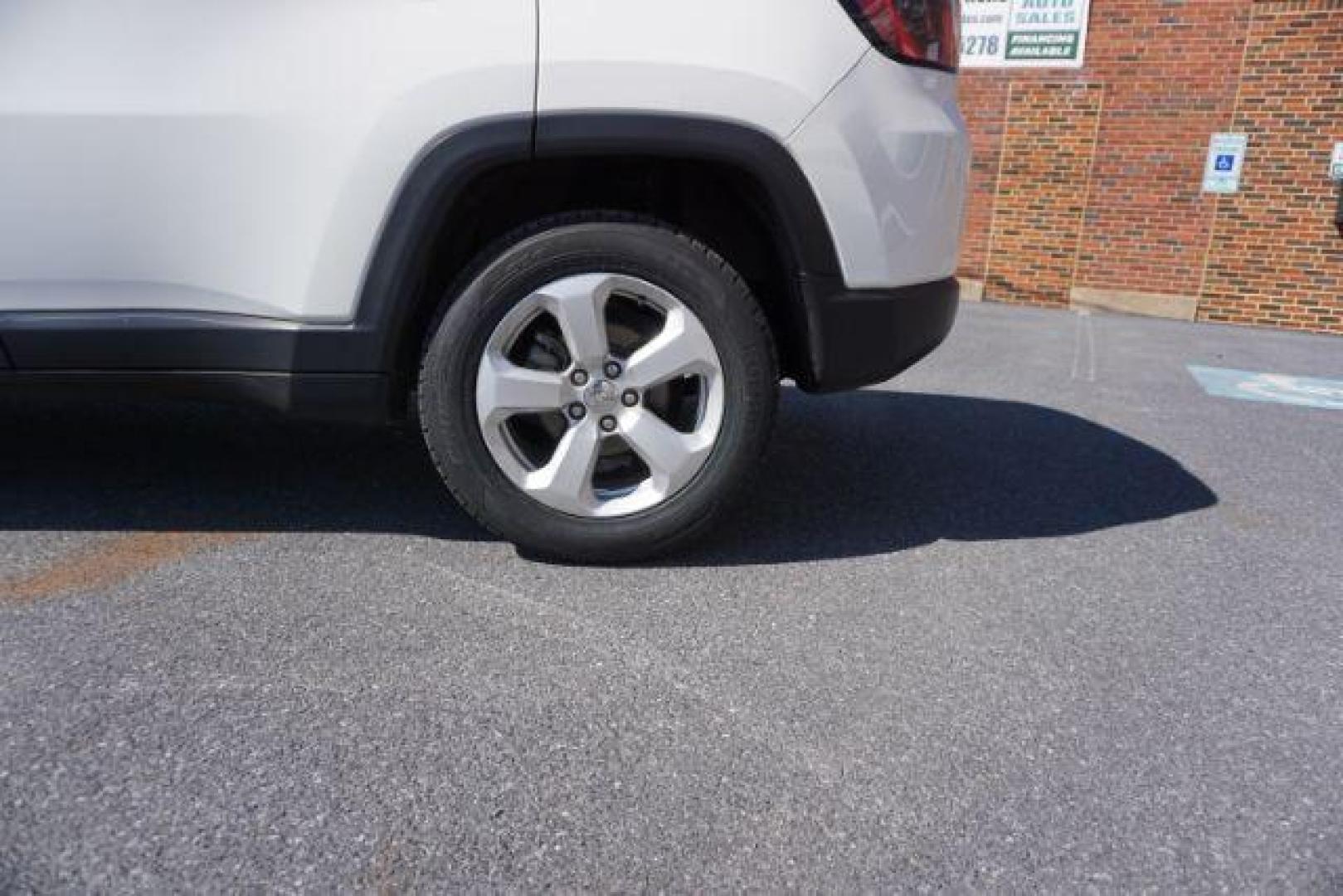 2018 White Clear Coat Jeep Compass Latitude 4WD (3C4NJDBB4JT) with an 2.4L L4 DOHC 16V engine, located at 312 Centre Ave, Schuylkill Haven, PA, 17972, (570) 593-5278, 40.638130, -76.177383 - collision avoidance, HID headlamps, luggage rack - Photo#3