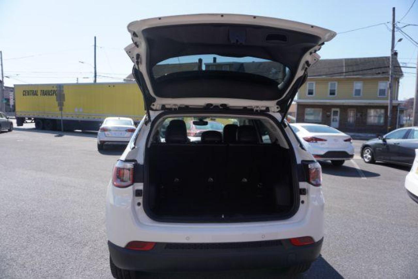 2018 White Clear Coat Jeep Compass Latitude 4WD (3C4NJDBB4JT) with an 2.4L L4 DOHC 16V engine, located at 312 Centre Ave, Schuylkill Haven, PA, 17972, (570) 593-5278, 40.638130, -76.177383 - collision avoidance, HID headlamps, luggage rack - Photo#44