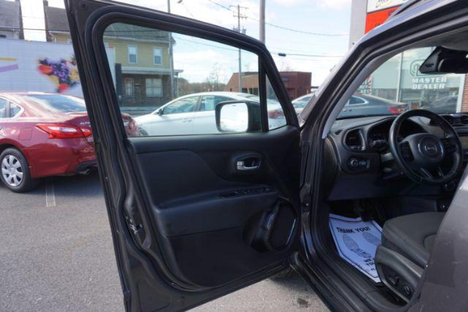 2017 Granite Crystal Metallic Clear Coat /Black, cloth Jeep Renegade Latitude 4WD (ZACCJBBB7HP) with an 2.4L L4 DOHC 16V engine, 6-Speed Manual transmission, located at 312 Centre Ave, Schuylkill Haven, PA, 17972, (570) 593-5278, 40.638130, -76.177383 - back up camera, luggage rack, passive keyless entry, power driver's seat, remote engine starter - Photo#18