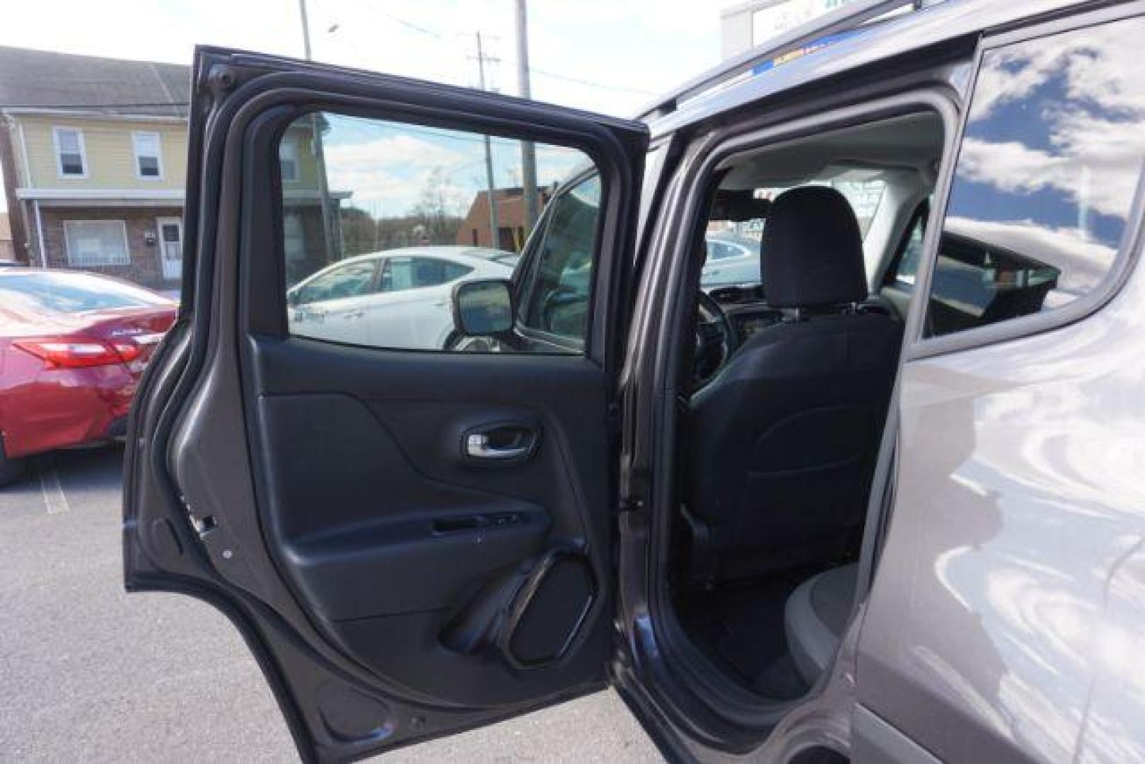 2017 Granite Crystal Metallic Clear Coat /Black, cloth Jeep Renegade Latitude 4WD (ZACCJBBB7HP) with an 2.4L L4 DOHC 16V engine, 6-Speed Manual transmission, located at 312 Centre Ave, Schuylkill Haven, PA, 17972, (570) 593-5278, 40.638130, -76.177383 - back up camera, luggage rack, passive keyless entry, power driver's seat, remote engine starter - Photo#31