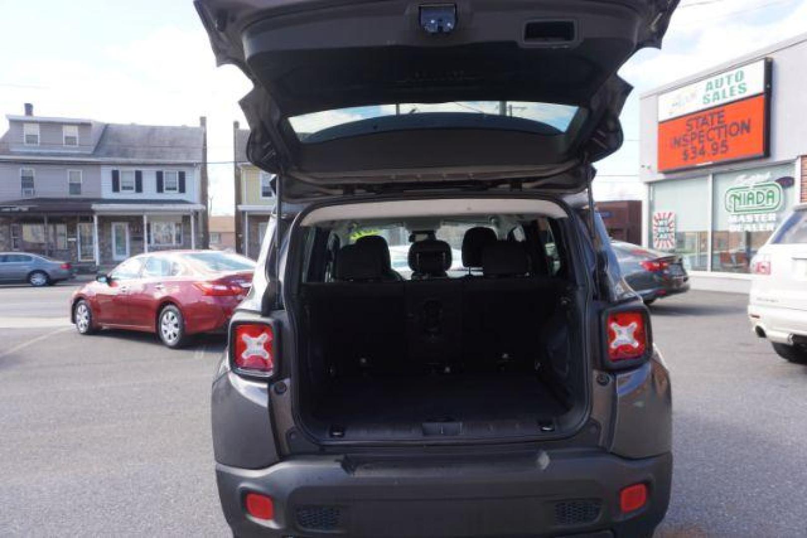 2017 Granite Crystal Metallic Clear Coat /Black, cloth Jeep Renegade Latitude 4WD (ZACCJBBB7HP) with an 2.4L L4 DOHC 16V engine, 6-Speed Manual transmission, located at 312 Centre Ave, Schuylkill Haven, PA, 17972, (570) 593-5278, 40.638130, -76.177383 - back up camera, luggage rack, passive keyless entry, power driver's seat, remote engine starter - Photo#42