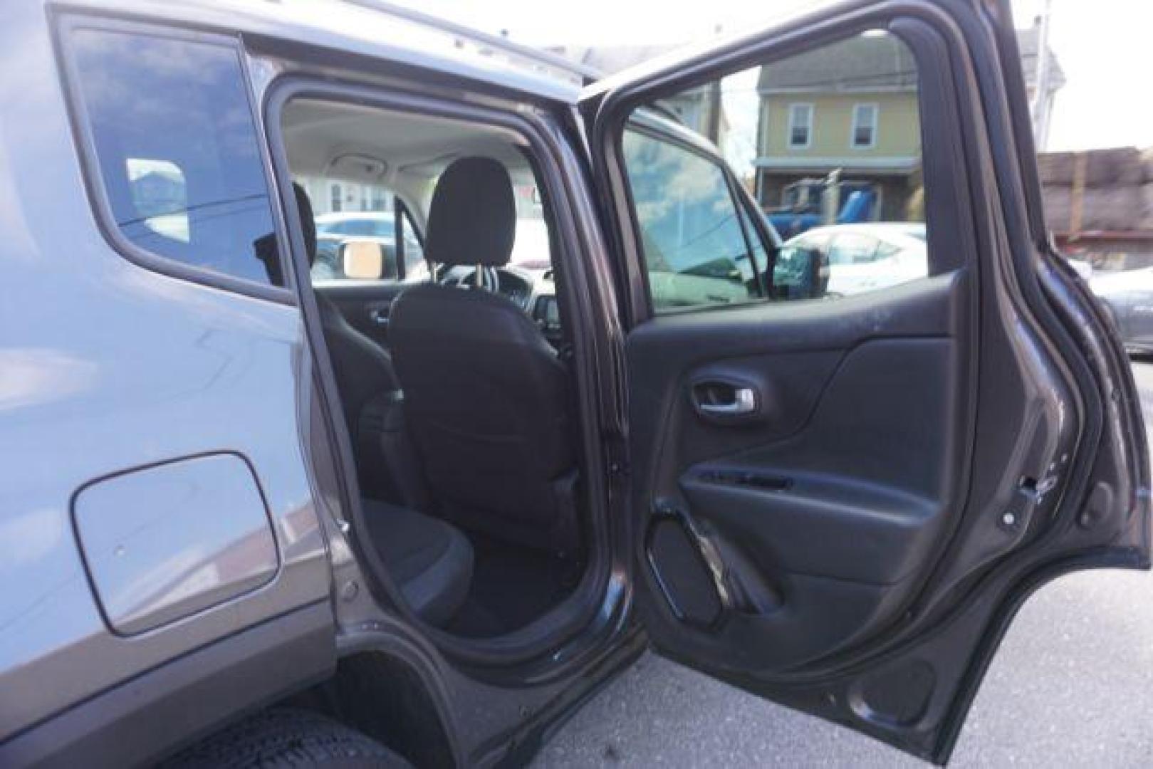 2017 Granite Crystal Metallic Clear Coat /Black, cloth Jeep Renegade Latitude 4WD (ZACCJBBB7HP) with an 2.4L L4 DOHC 16V engine, 6-Speed Manual transmission, located at 312 Centre Ave, Schuylkill Haven, PA, 17972, (570) 593-5278, 40.638130, -76.177383 - back up camera, luggage rack, passive keyless entry, power driver's seat, remote engine starter - Photo#43