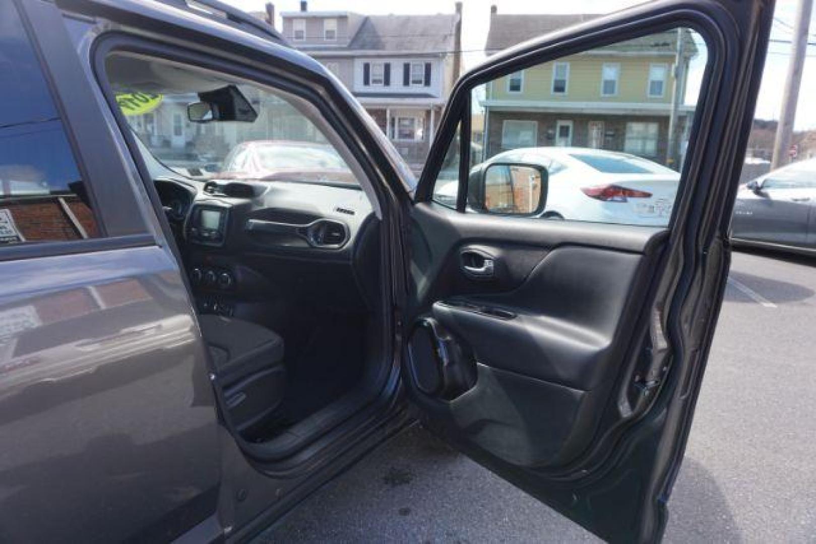 2017 Granite Crystal Metallic Clear Coat /Black, cloth Jeep Renegade Latitude 4WD (ZACCJBBB7HP) with an 2.4L L4 DOHC 16V engine, 6-Speed Manual transmission, located at 312 Centre Ave, Schuylkill Haven, PA, 17972, (570) 593-5278, 40.638130, -76.177383 - back up camera, luggage rack, passive keyless entry, power driver's seat, remote engine starter - Photo#48