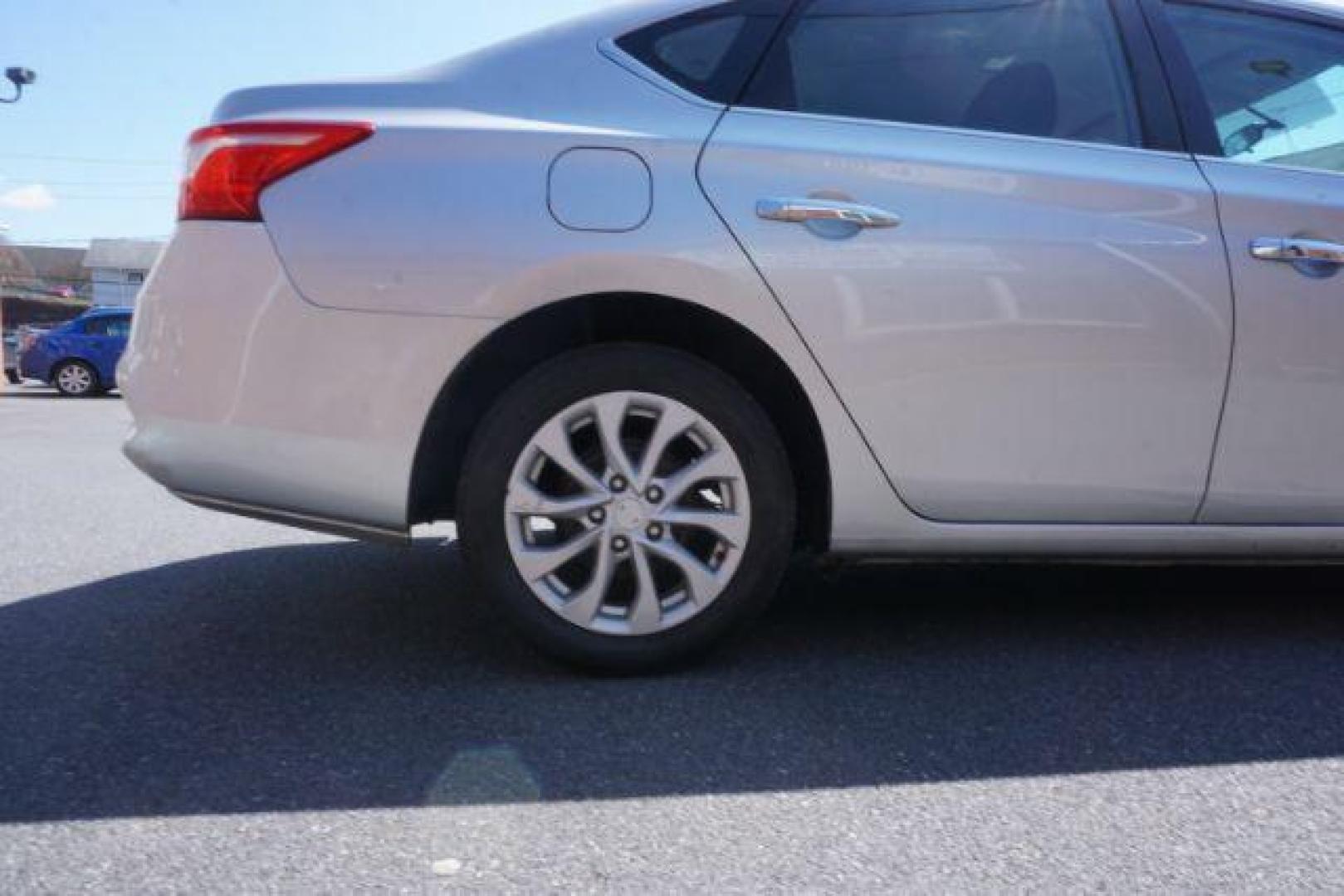 2019 Brilliant Silver /Charcoal, premium cloth Nissan Sentra SV (3N1AB7AP5KY) with an 1.8L L4 SFI DOHC 16V engine, Continuously Variable Transmission transmission, located at 312 Centre Ave, Schuylkill Haven, PA, 17972, (570) 593-5278, 40.638130, -76.177383 - Photo#10