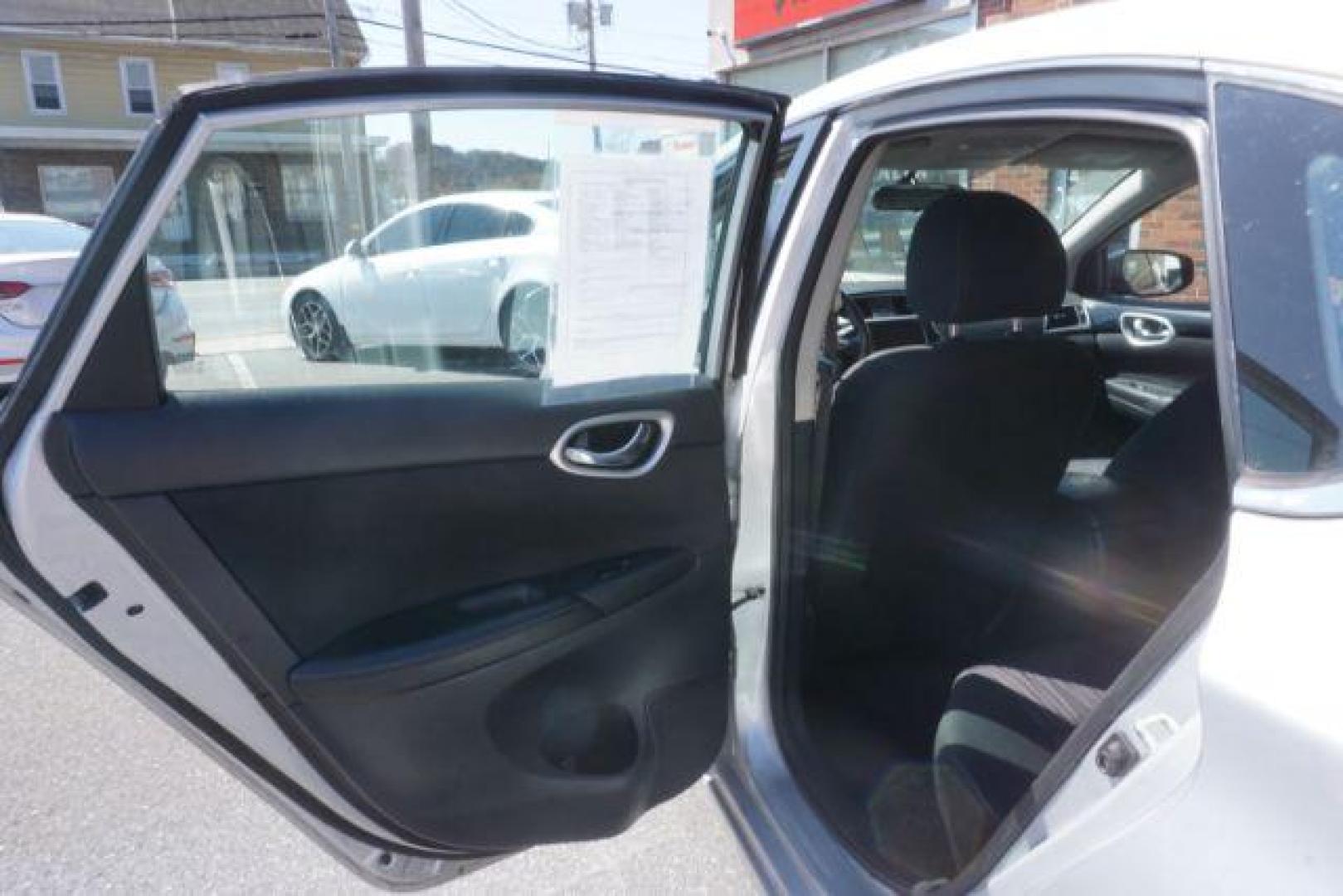 2019 Brilliant Silver /Charcoal, premium cloth Nissan Sentra SV (3N1AB7AP5KY) with an 1.8L L4 SFI DOHC 16V engine, Continuously Variable Transmission transmission, located at 312 Centre Ave, Schuylkill Haven, PA, 17972, (570) 593-5278, 40.638130, -76.177383 - Photo#30