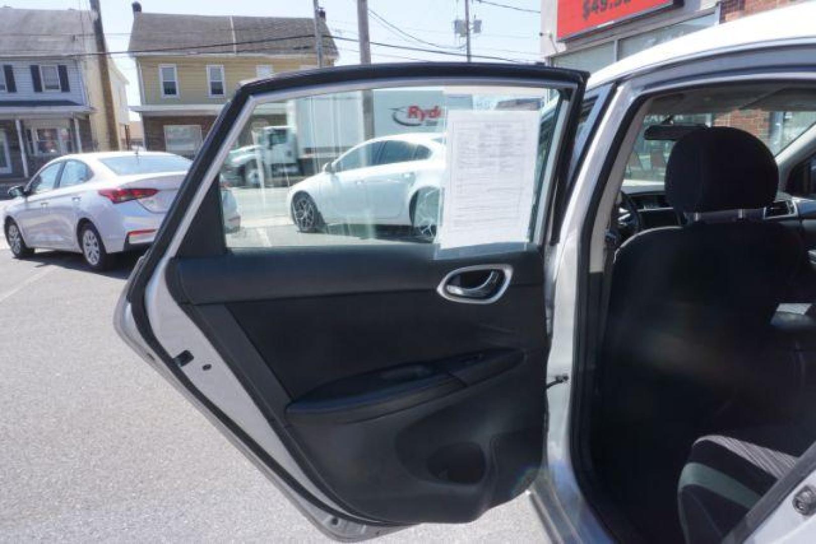 2019 Brilliant Silver /Charcoal, premium cloth Nissan Sentra SV (3N1AB7AP5KY) with an 1.8L L4 SFI DOHC 16V engine, Continuously Variable Transmission transmission, located at 312 Centre Ave, Schuylkill Haven, PA, 17972, (570) 593-5278, 40.638130, -76.177383 - Photo#31