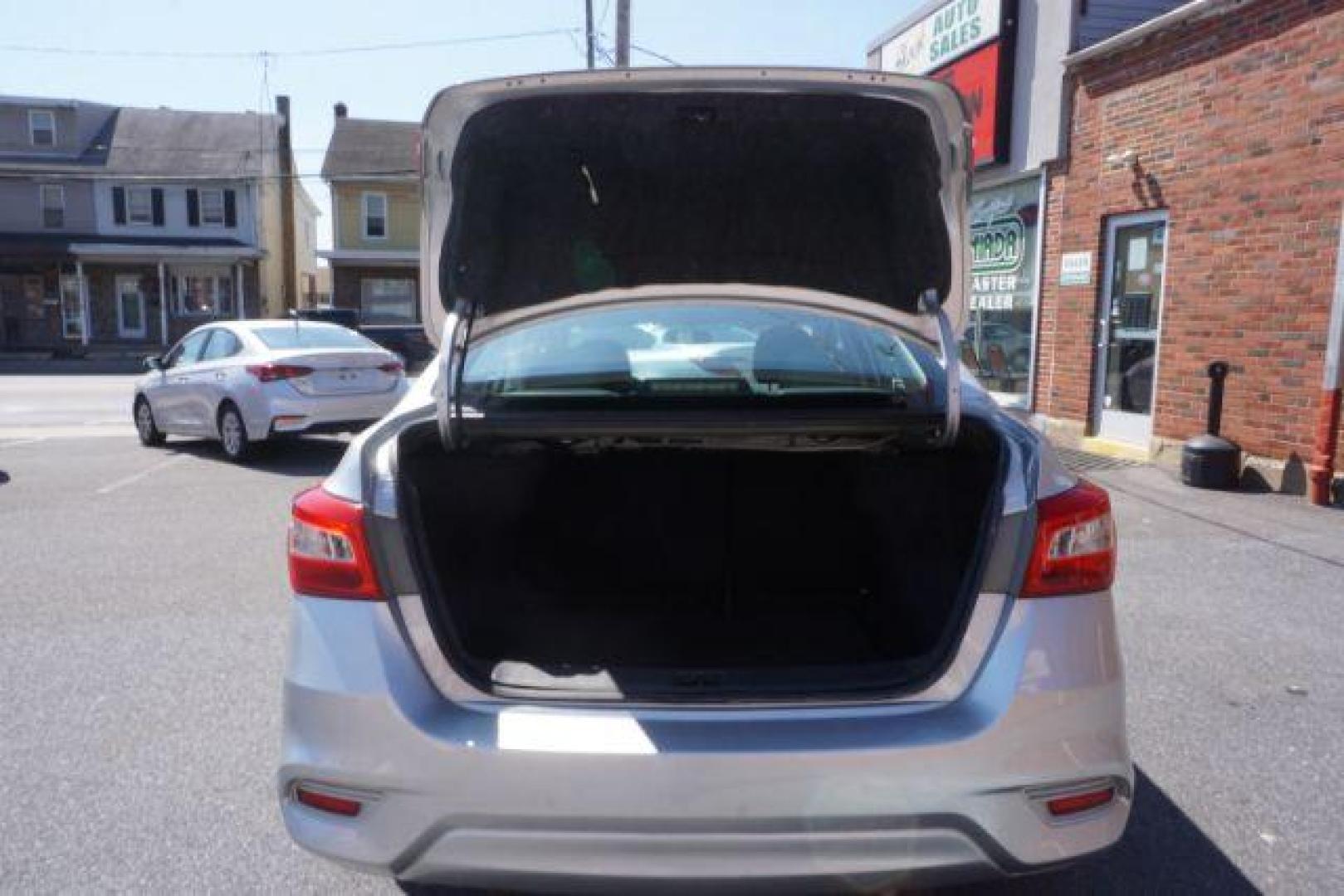 2019 Brilliant Silver /Charcoal, premium cloth Nissan Sentra SV (3N1AB7AP5KY) with an 1.8L L4 SFI DOHC 16V engine, Continuously Variable Transmission transmission, located at 312 Centre Ave, Schuylkill Haven, PA, 17972, (570) 593-5278, 40.638130, -76.177383 - Photo#40