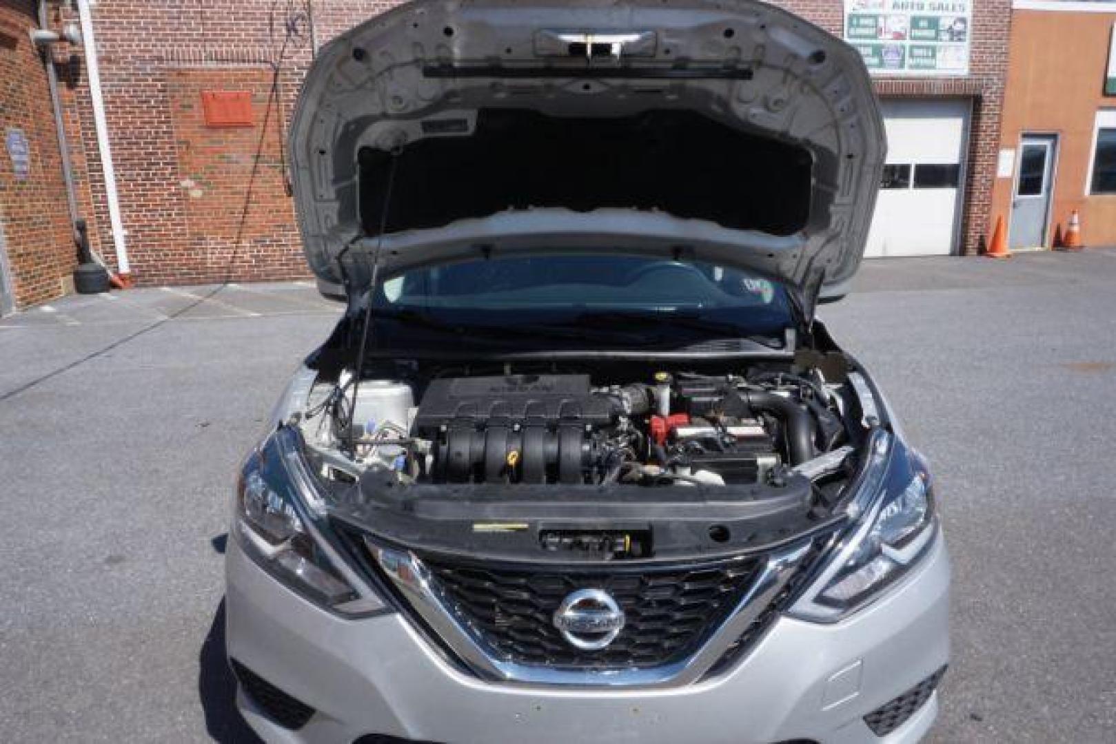 2019 Brilliant Silver /Charcoal, premium cloth Nissan Sentra SV (3N1AB7AP5KY) with an 1.8L L4 SFI DOHC 16V engine, Continuously Variable Transmission transmission, located at 312 Centre Ave, Schuylkill Haven, PA, 17972, (570) 593-5278, 40.638130, -76.177383 - Photo#53