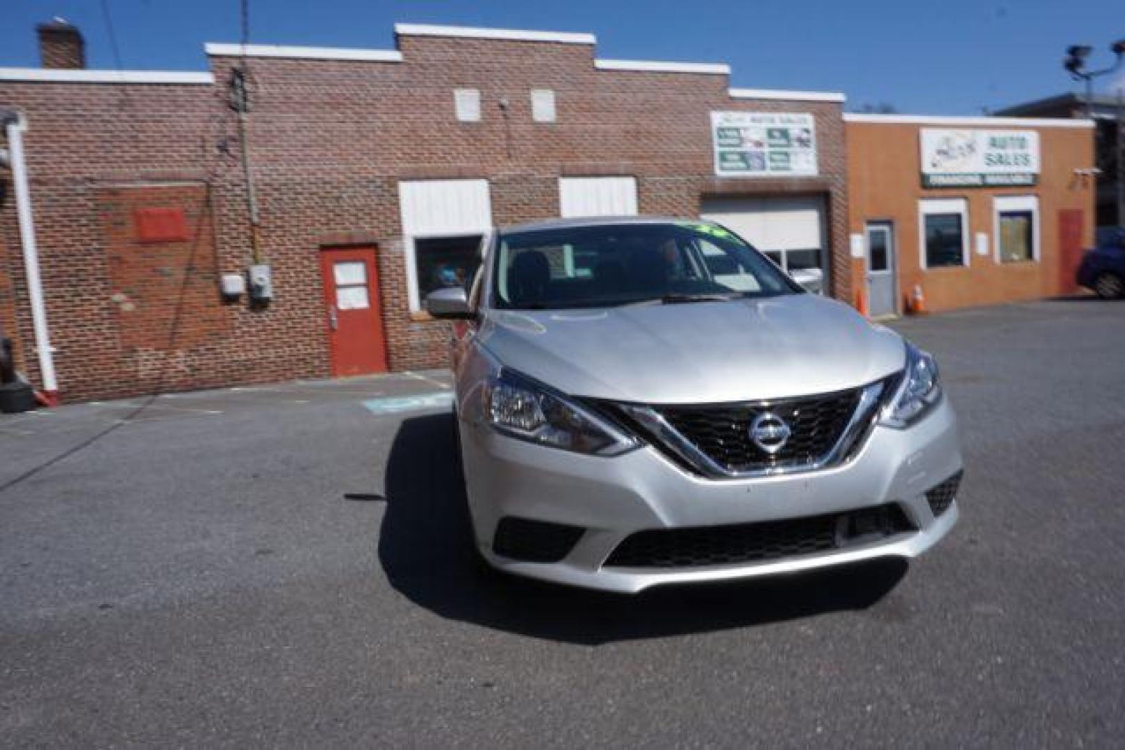 2019 Brilliant Silver /Charcoal, premium cloth Nissan Sentra SV (3N1AB7AP5KY) with an 1.8L L4 SFI DOHC 16V engine, Continuously Variable Transmission transmission, located at 312 Centre Ave, Schuylkill Haven, PA, 17972, (570) 593-5278, 40.638130, -76.177383 - Photo#6