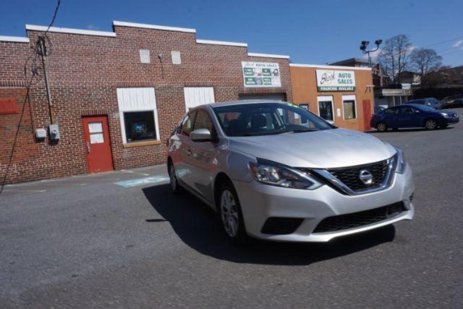 2019 Brilliant Silver /Charcoal, premium cloth Nissan Sentra SV (3N1AB7AP5KY) with an 1.8L L4 SFI DOHC 16V engine, Continuously Variable Transmission transmission, located at 312 Centre Ave, Schuylkill Haven, PA, 17972, (570) 593-5278, 40.638130, -76.177383 - Photo#7