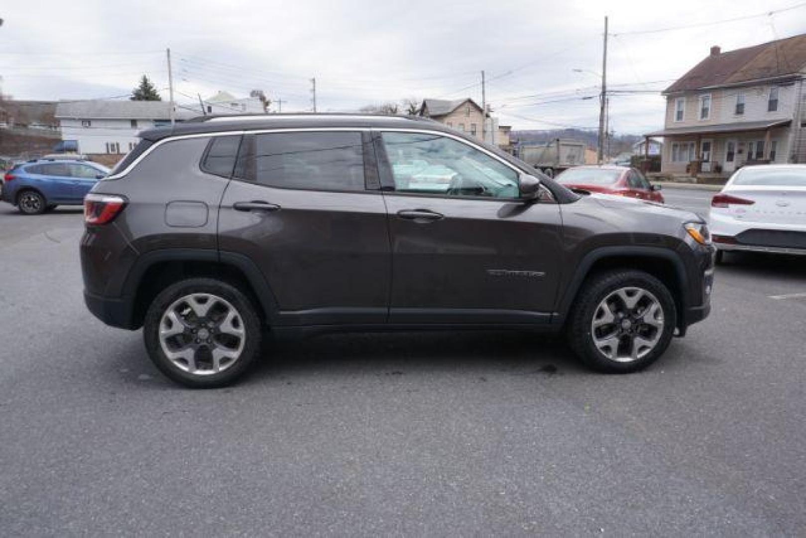 2018 Granite Crystal Metallic Clear Coat/Black Clear Co /Black, leather Jeep Compass Limited 4WD (3C4NJDCB5JT) with an 2.4L L4 DOHC 16V engine, Continuously Variable Transmission transmission, located at 312 Centre Ave, Schuylkill Haven, PA, 17972, (570) 593-5278, 40.638130, -76.177383 - collision avoidance, HID headlamps, luggage rack, power liftgate, power sunroof - Photo#10