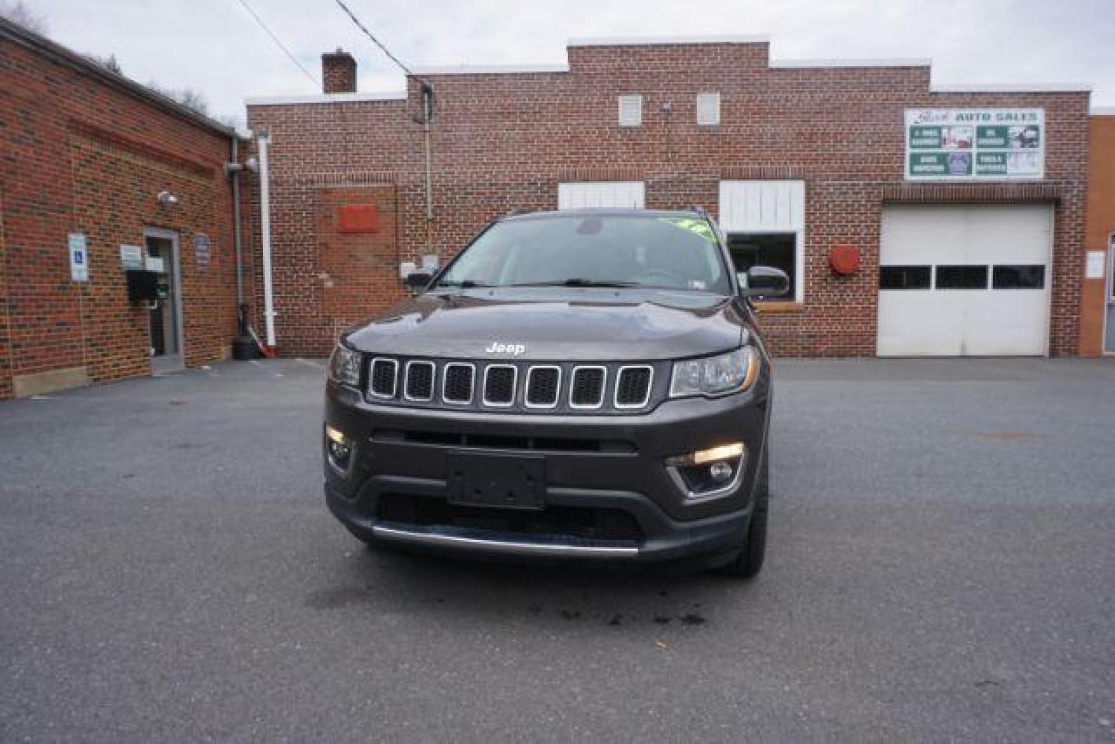 2018 Granite Crystal Metallic Clear Coat/Black Clear Co /Black, leather Jeep Compass Limited 4WD (3C4NJDCB5JT) with an 2.4L L4 DOHC 16V engine, Continuously Variable Transmission transmission, located at 312 Centre Ave, Schuylkill Haven, PA, 17972, (570) 593-5278, 40.638130, -76.177383 - collision avoidance, HID headlamps, luggage rack, power liftgate, power sunroof - Photo#4