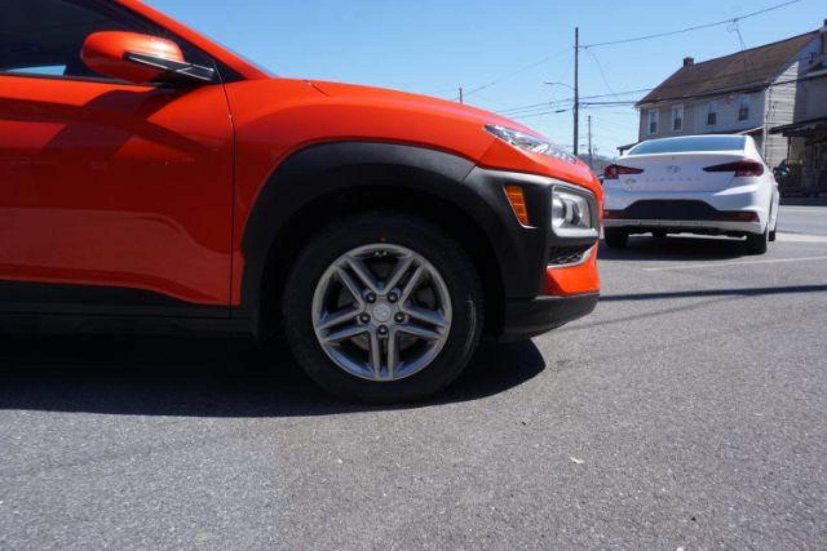 2019 Sunset Orange /Black, cloth Hyundai Kona SE AWD (KM8K1CAA3KU) with an 2.0L L4 DOHC 16V engine, 6-Speed Automatic transmission, located at 312 Centre Ave, Schuylkill Haven, PA, 17972, (570) 593-5278, 40.638130, -76.177383 - Photo#9