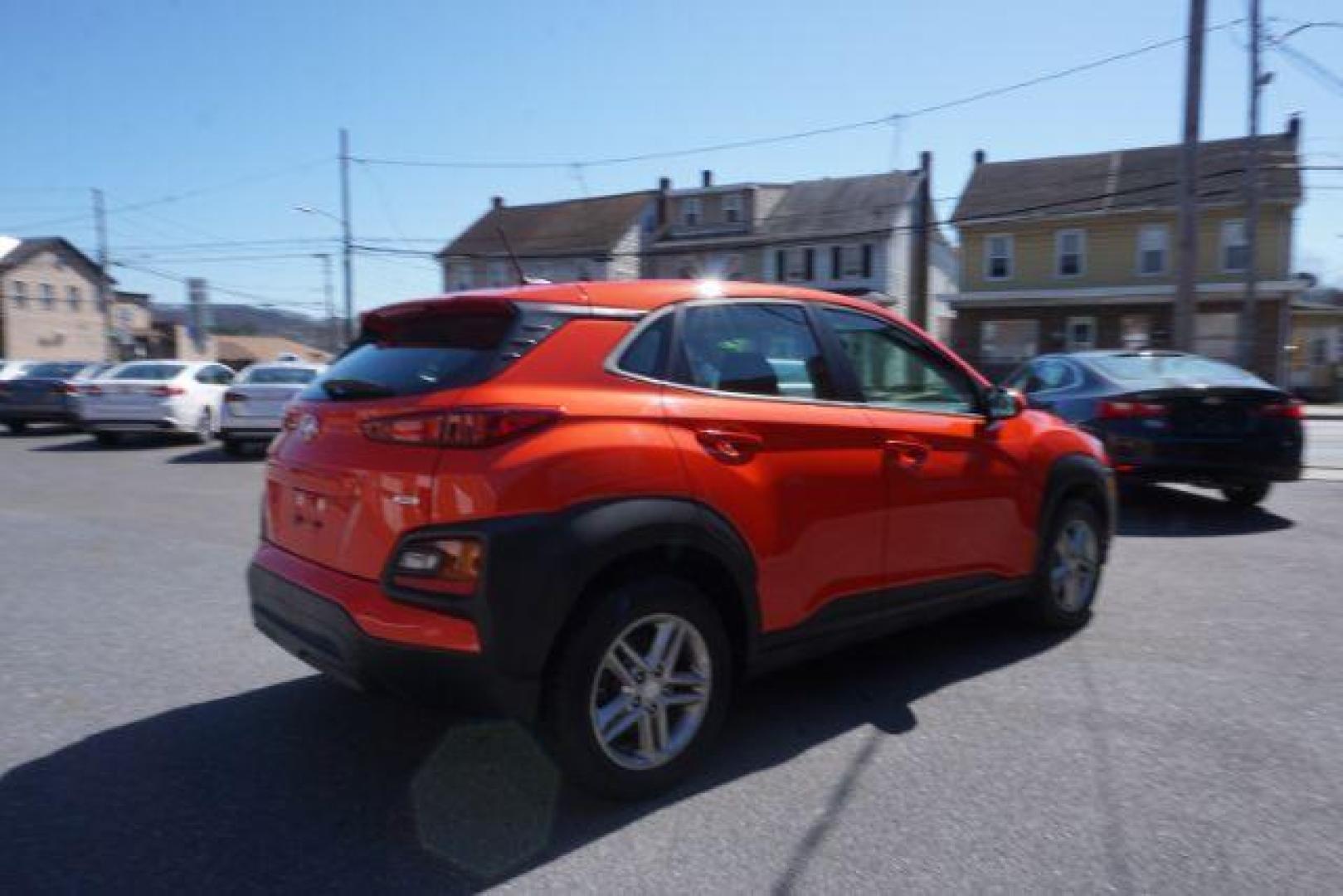 2019 Sunset Orange /Black, cloth Hyundai Kona SE AWD (KM8K1CAA3KU) with an 2.0L L4 DOHC 16V engine, 6-Speed Automatic transmission, located at 312 Centre Ave, Schuylkill Haven, PA, 17972, (570) 593-5278, 40.638130, -76.177383 - Photo#11