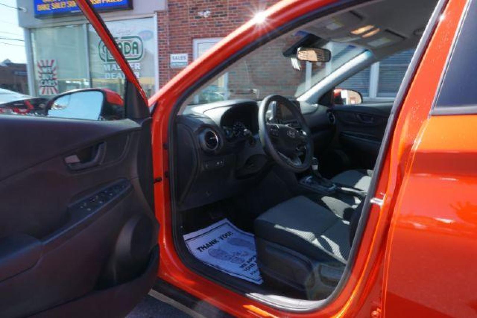 2019 Sunset Orange /Black, cloth Hyundai Kona SE AWD (KM8K1CAA3KU) with an 2.0L L4 DOHC 16V engine, 6-Speed Automatic transmission, located at 312 Centre Ave, Schuylkill Haven, PA, 17972, (570) 593-5278, 40.638130, -76.177383 - Photo#19