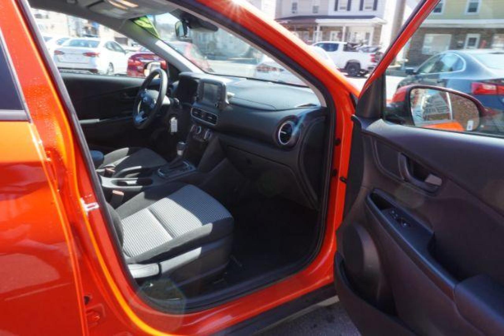 2019 Sunset Orange /Black, cloth Hyundai Kona SE AWD (KM8K1CAA3KU) with an 2.0L L4 DOHC 16V engine, 6-Speed Automatic transmission, located at 312 Centre Ave, Schuylkill Haven, PA, 17972, (570) 593-5278, 40.638130, -76.177383 - Photo#48