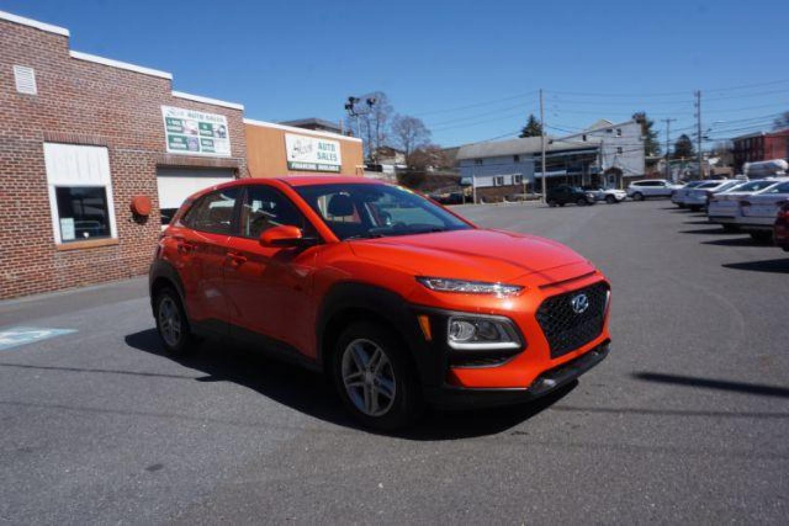 2019 Sunset Orange /Black, cloth Hyundai Kona SE AWD (KM8K1CAA3KU) with an 2.0L L4 DOHC 16V engine, 6-Speed Automatic transmission, located at 312 Centre Ave, Schuylkill Haven, PA, 17972, (570) 593-5278, 40.638130, -76.177383 - Photo#7