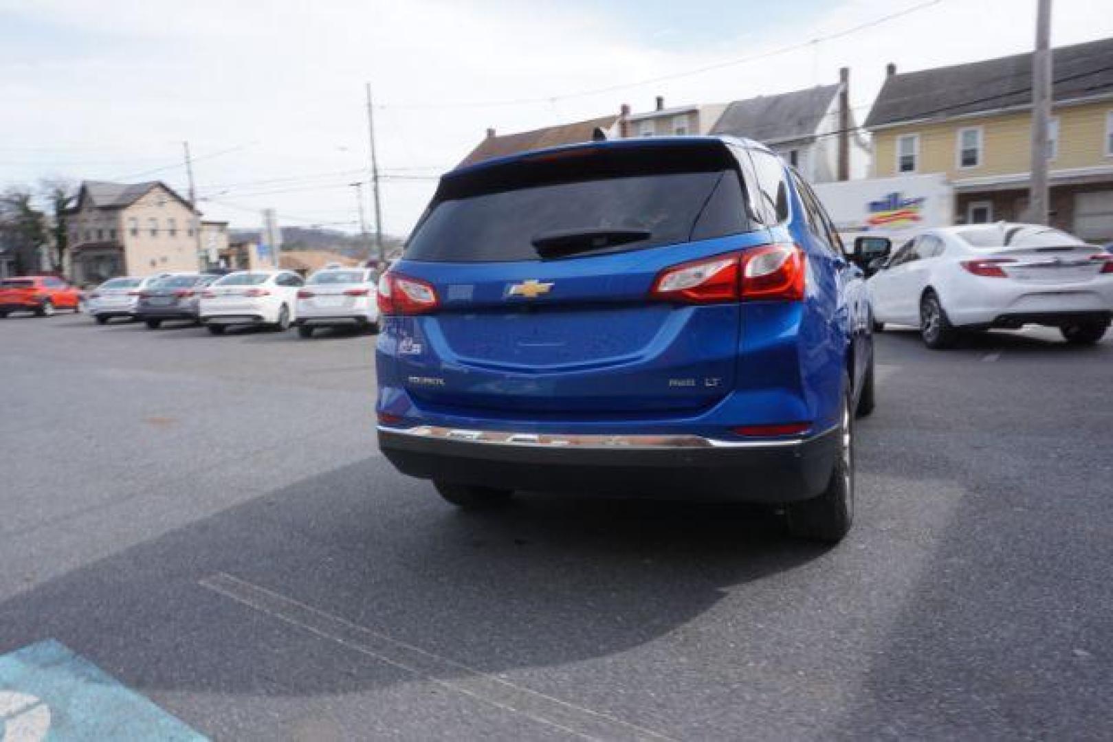 2019 Storm Blue Metallic /Jet Black, premium cloth Chevrolet Equinox LT AWD (3GNAXUEV7KS) with an 1.5L L4 DOHC 16V TURBO engine, 6-Speed Automatic transmission, located at 312 Centre Ave, Schuylkill Haven, PA, 17972, (570) 593-5278, 40.638130, -76.177383 - Navigation system - Photo#12