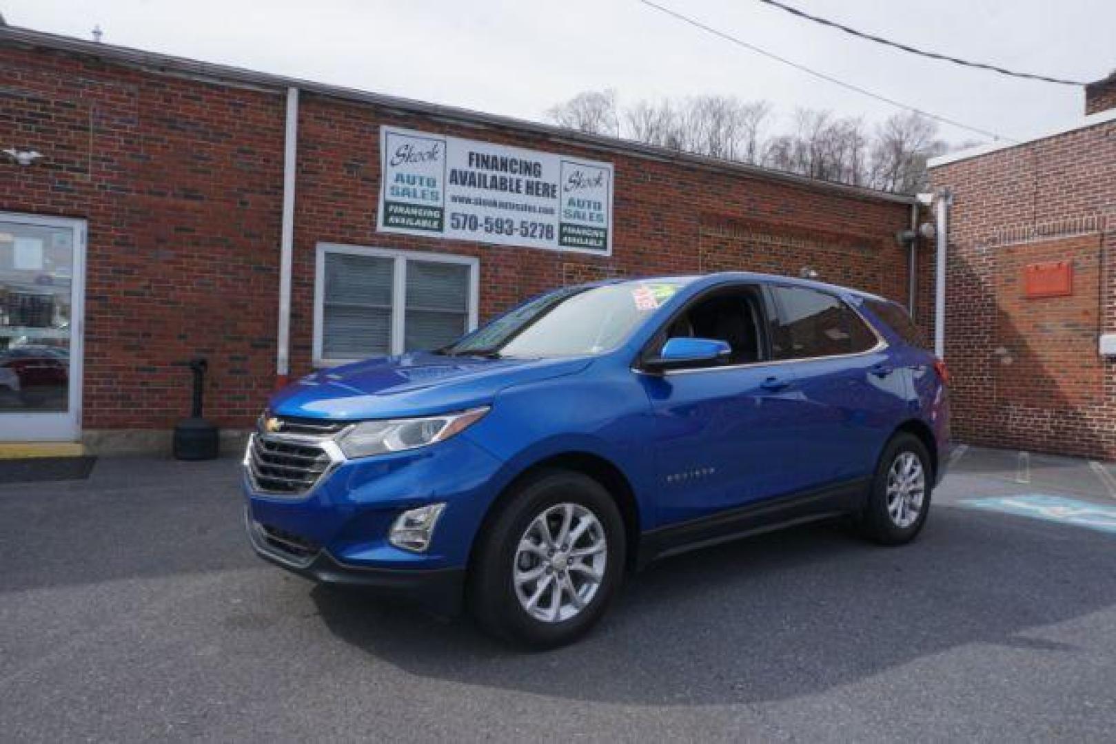 2019 Storm Blue Metallic /Jet Black, premium cloth Chevrolet Equinox LT AWD (3GNAXUEV7KS) with an 1.5L L4 DOHC 16V TURBO engine, 6-Speed Automatic transmission, located at 312 Centre Ave, Schuylkill Haven, PA, 17972, (570) 593-5278, 40.638130, -76.177383 - Navigation system - Photo#3