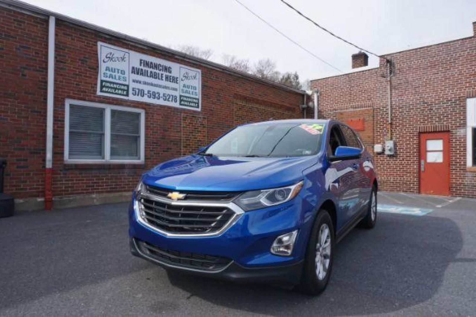 2019 Storm Blue Metallic /Jet Black, premium cloth Chevrolet Equinox LT AWD (3GNAXUEV7KS) with an 1.5L L4 DOHC 16V TURBO engine, 6-Speed Automatic transmission, located at 312 Centre Ave, Schuylkill Haven, PA, 17972, (570) 593-5278, 40.638130, -76.177383 - Navigation system - Photo#4