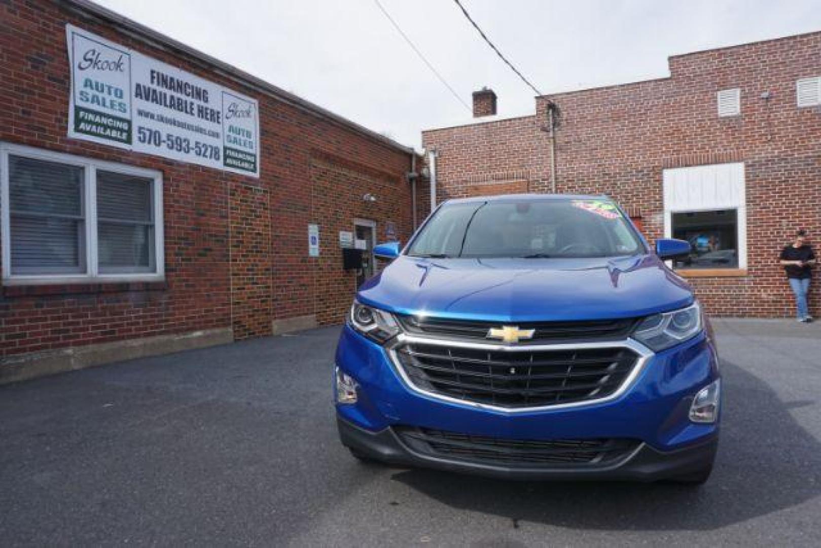 2019 Storm Blue Metallic /Jet Black, premium cloth Chevrolet Equinox LT AWD (3GNAXUEV7KS) with an 1.5L L4 DOHC 16V TURBO engine, 6-Speed Automatic transmission, located at 312 Centre Ave, Schuylkill Haven, PA, 17972, (570) 593-5278, 40.638130, -76.177383 - Navigation system - Photo#5