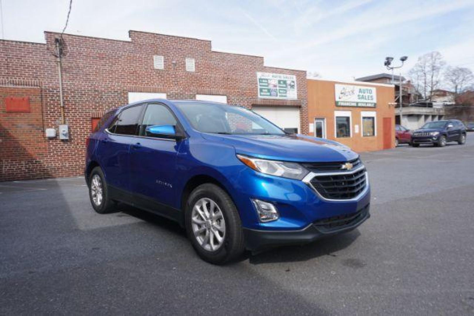 2019 Storm Blue Metallic /Jet Black, premium cloth Chevrolet Equinox LT AWD (3GNAXUEV7KS) with an 1.5L L4 DOHC 16V TURBO engine, 6-Speed Automatic transmission, located at 312 Centre Ave, Schuylkill Haven, PA, 17972, (570) 593-5278, 40.638130, -76.177383 - Navigation system - Photo#6