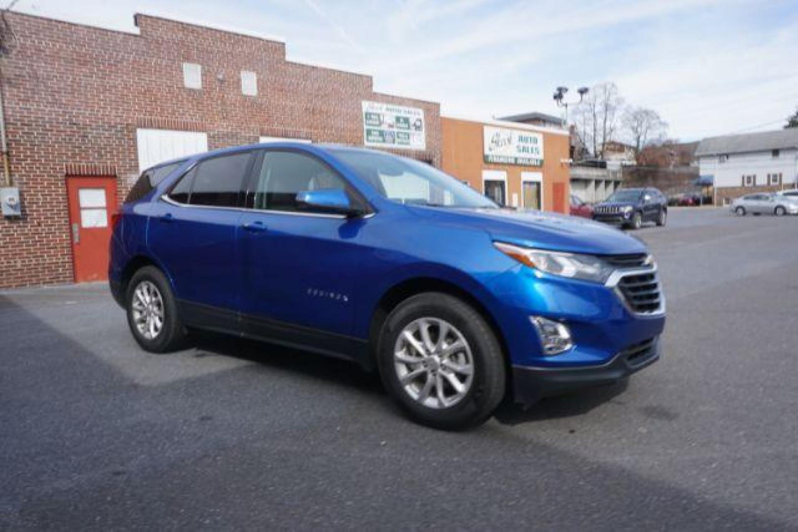 2019 Storm Blue Metallic /Jet Black, premium cloth Chevrolet Equinox LT AWD (3GNAXUEV7KS) with an 1.5L L4 DOHC 16V TURBO engine, 6-Speed Automatic transmission, located at 312 Centre Ave, Schuylkill Haven, PA, 17972, (570) 593-5278, 40.638130, -76.177383 - Navigation system - Photo#7