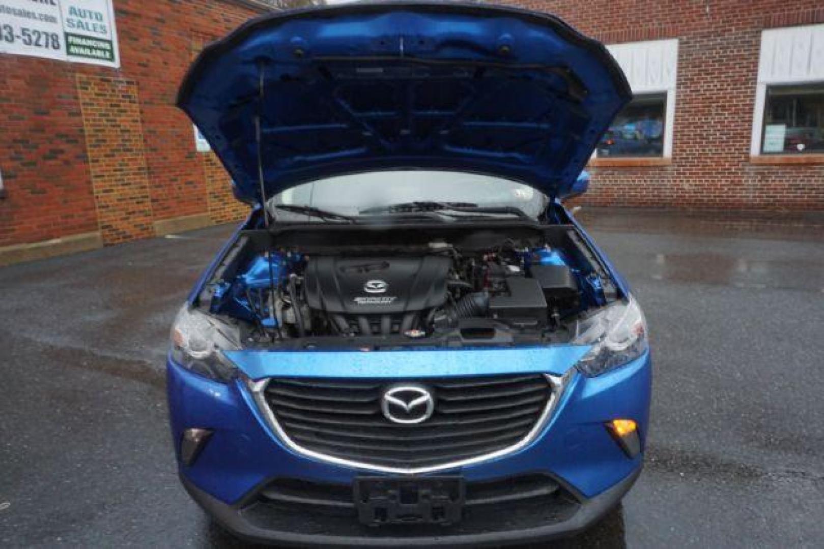 2017 Dynamic Blue Mica /Black Mazda CX-3 Touring AWD (JM1DKFC77H0) with an 2.0L L4 DOHC 16V engine, 6-Speed Automatic transmission, located at 312 Centre Ave, Schuylkill Haven, PA, 17972, (570) 593-5278, 40.638130, -76.177383 - Bose premium sound, Navigation, Rear Parking Sensors - Photo#50