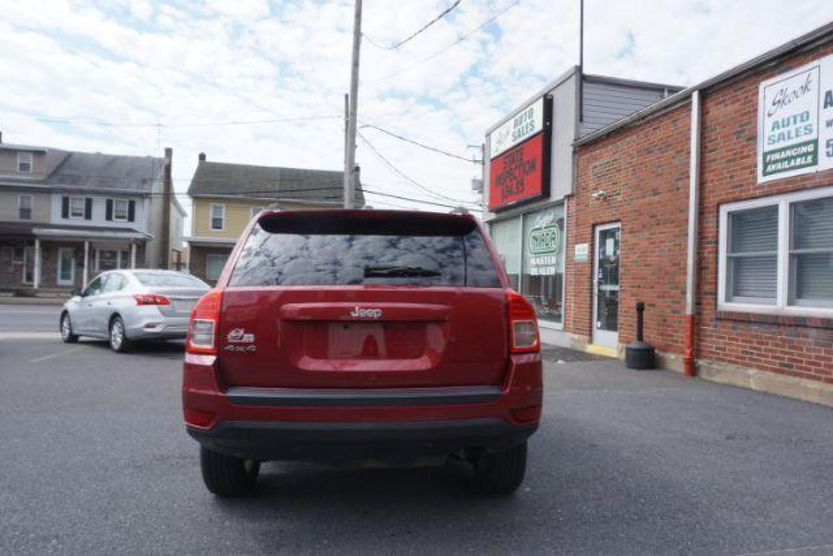 2012 Deep Cherry Red Crys Jeep Compass Sport 4WD (1C4NJDBB6CD) with an 2.4L L4 DOHC 16V engine, Continuously Variabl transmission, located at 312 Centre Ave, Schuylkill Haven, PA, 17972, (570) 593-5278, 40.638130, -76.177383 - Photo#9