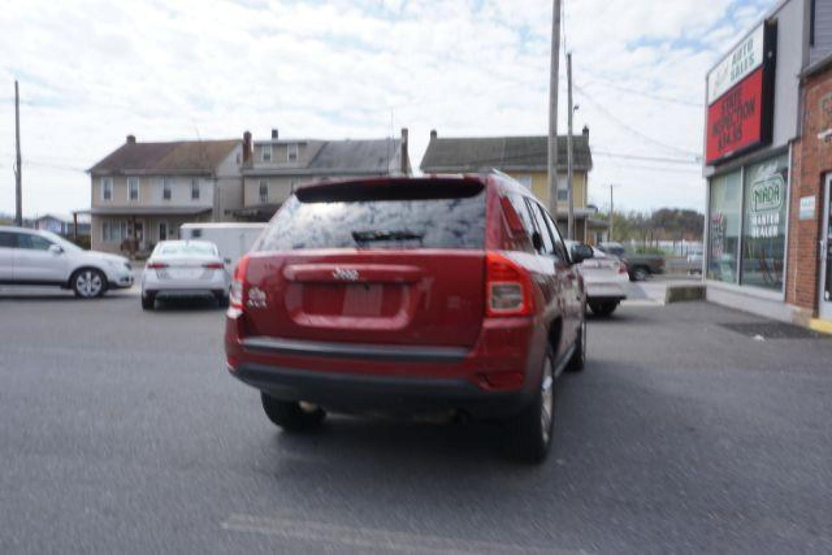 2012 Deep Cherry Red Crys Jeep Compass Sport 4WD (1C4NJDBB6CD) with an 2.4L L4 DOHC 16V engine, Continuously Variabl transmission, located at 312 Centre Ave, Schuylkill Haven, PA, 17972, (570) 593-5278, 40.638130, -76.177383 - Photo#10