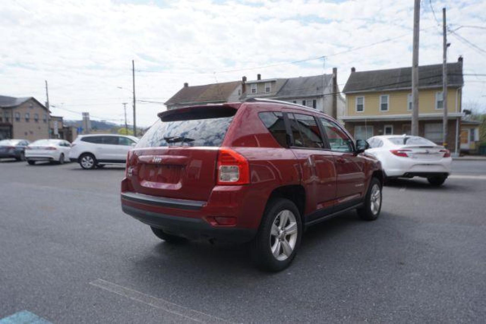 2012 Deep Cherry Red Crys Jeep Compass Sport 4WD (1C4NJDBB6CD) with an 2.4L L4 DOHC 16V engine, Continuously Variabl transmission, located at 312 Centre Ave, Schuylkill Haven, PA, 17972, (570) 593-5278, 40.638130, -76.177383 - Photo#11