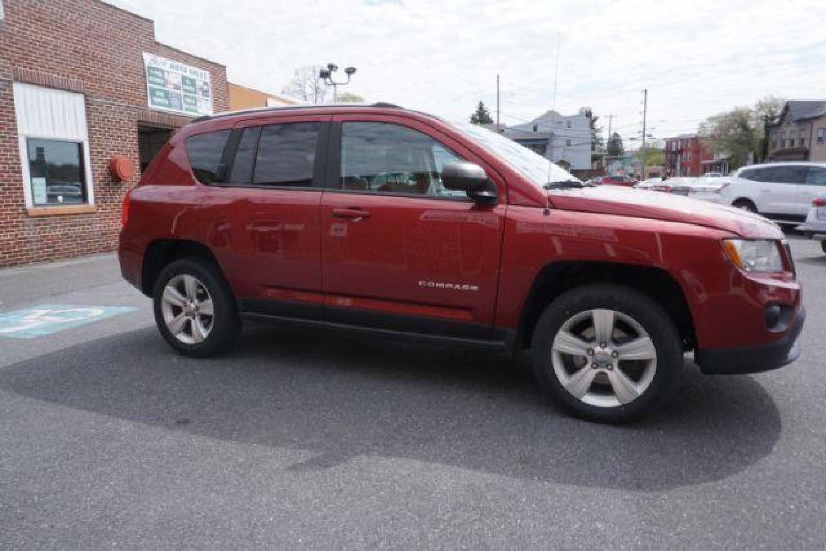 2012 Deep Cherry Red Crys Jeep Compass Sport 4WD (1C4NJDBB6CD) with an 2.4L L4 DOHC 16V engine, Continuously Variabl transmission, located at 312 Centre Ave, Schuylkill Haven, PA, 17972, (570) 593-5278, 40.638130, -76.177383 - Photo#16