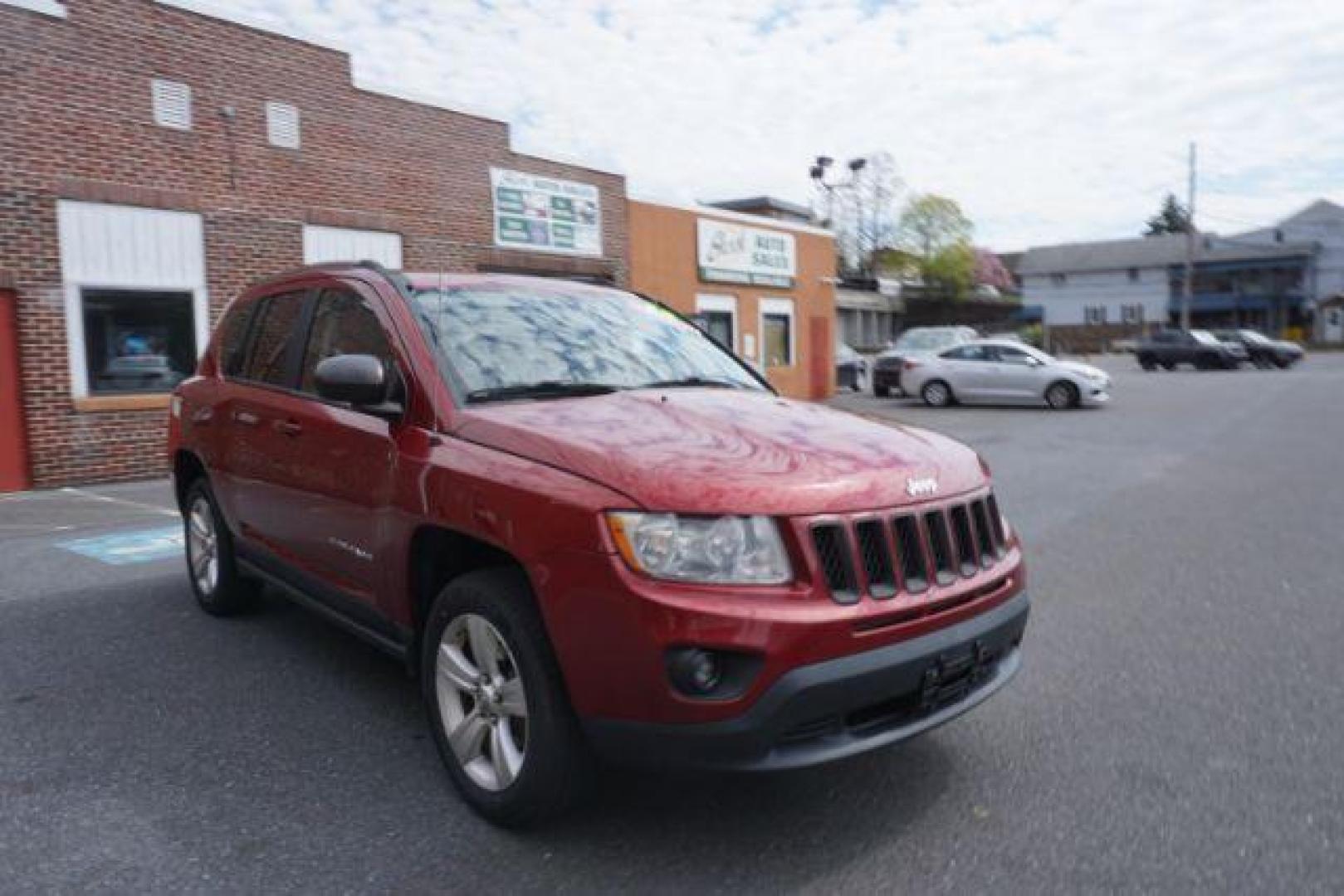 2012 Deep Cherry Red Crys Jeep Compass Sport 4WD (1C4NJDBB6CD) with an 2.4L L4 DOHC 16V engine, Continuously Variabl transmission, located at 312 Centre Ave, Schuylkill Haven, PA, 17972, (570) 593-5278, 40.638130, -76.177383 - Photo#18