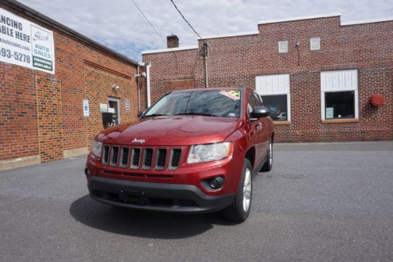 2012 Deep Cherry Red Crys Jeep Compass Sport 4WD (1C4NJDBB6CD) with an 2.4L L4 DOHC 16V engine, Continuously Variabl transmission, located at 312 Centre Ave, Schuylkill Haven, PA, 17972, (570) 593-5278, 40.638130, -76.177383 - Photo#4