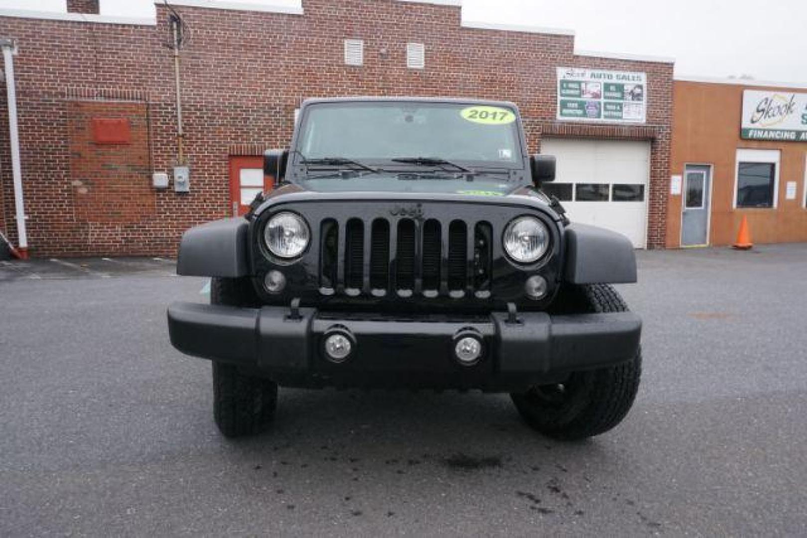 2017 Black Clear Coat Jeep Wrangler Sport 4WD (1C4AJWAG1HL) with an 3.6L V6 DOHC 24V FFV engine, 5-Speed Automatic transmission, located at 312 Centre Ave, Schuylkill Haven, PA, 17972, (570) 593-5278, 40.638130, -76.177383 - hard top, locking/limited slip differential, towing package - Photo#20