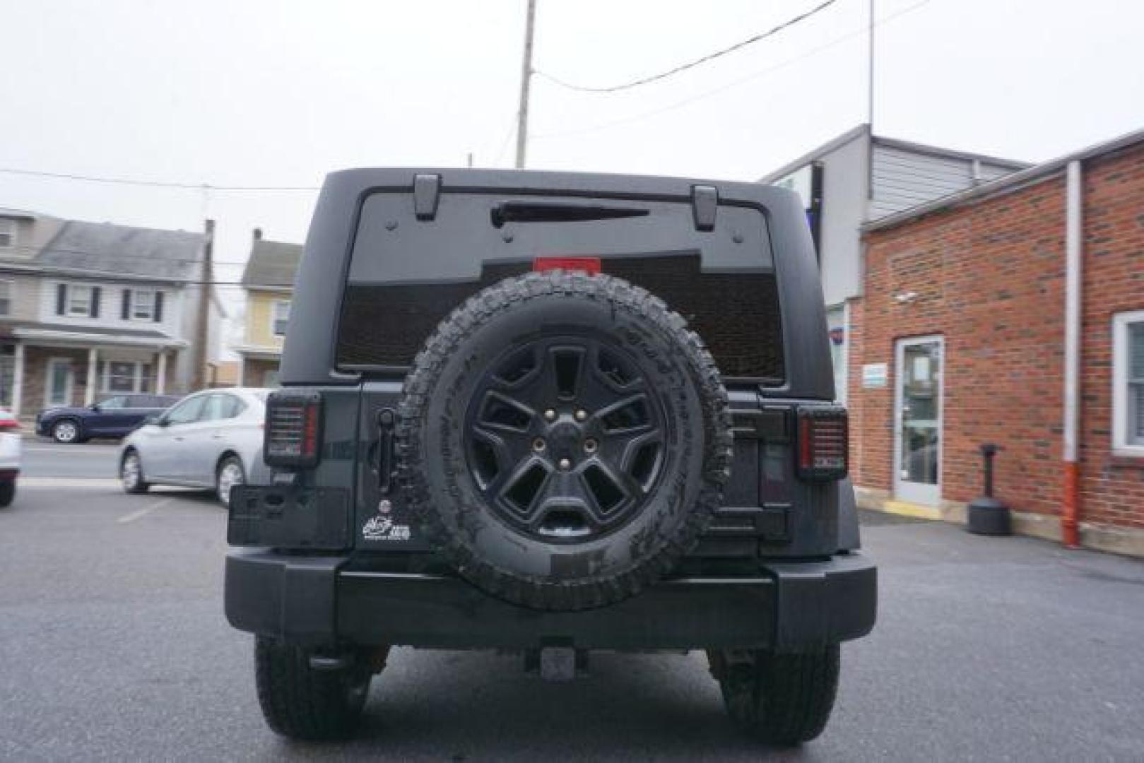 2017 Black Clear Coat Jeep Wrangler Sport 4WD (1C4AJWAG1HL) with an 3.6L V6 DOHC 24V FFV engine, 5-Speed Automatic transmission, located at 312 Centre Ave, Schuylkill Haven, PA, 17972, (570) 593-5278, 40.638130, -76.177383 - hard top, locking/limited slip differential, towing package - Photo#10