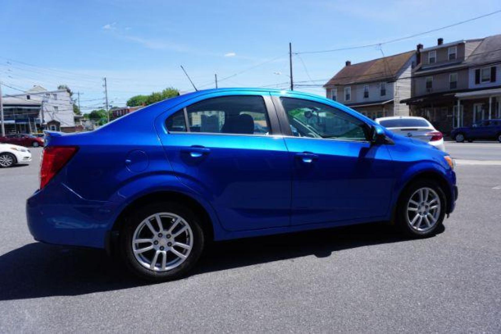 2016 Kinetic Blue Metallic Chevrolet Sonic LT Auto Sedan (1G1JC5SG5G4) with an 1.8L L4 DOHC 24V engine, 6-Speed Automatic transmission, located at 312 Centre Ave, Schuylkill Haven, PA, 17972, (570) 593-5278, 40.638130, -76.177383 - backup camera, fog lights - Photo#9