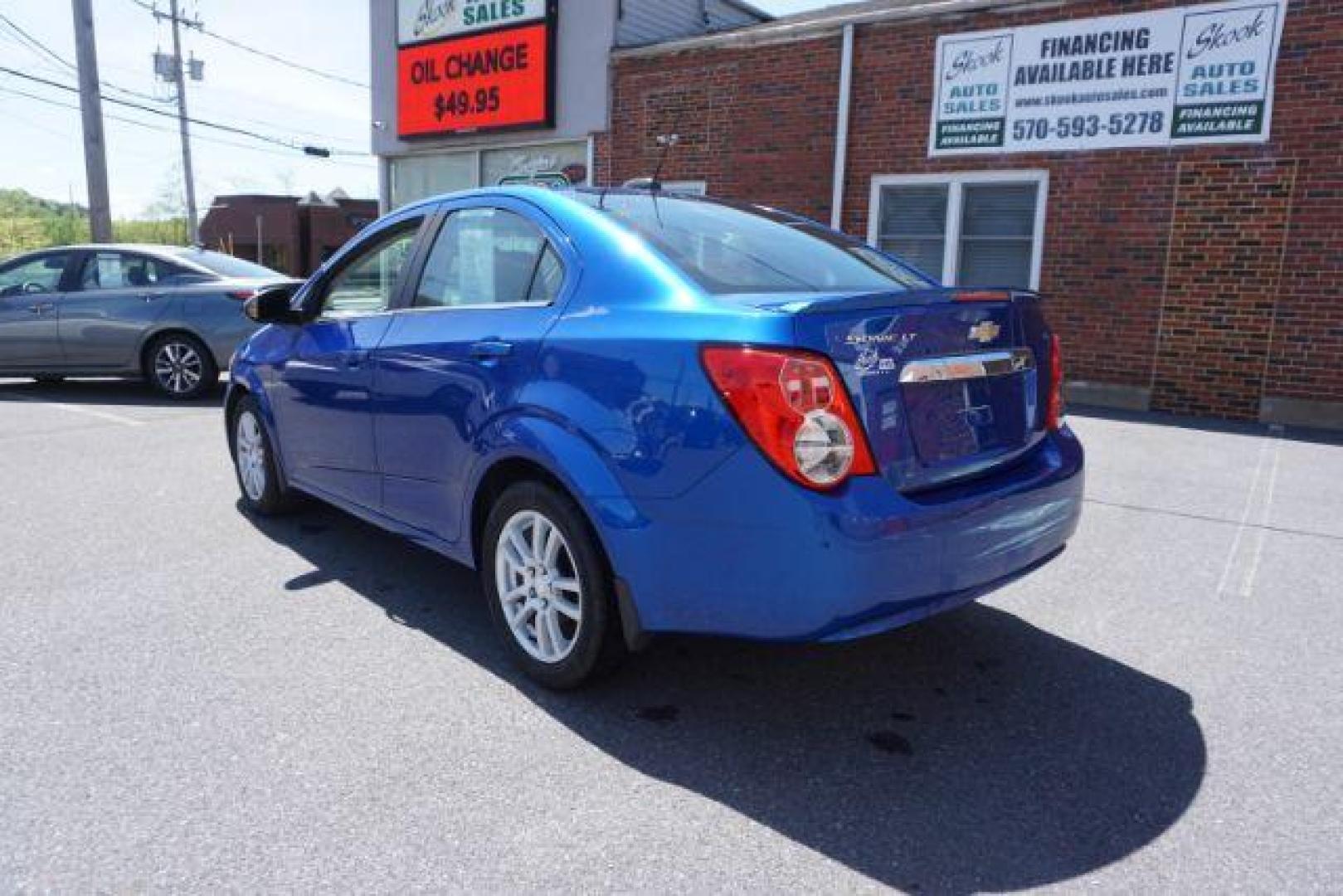 2016 Kinetic Blue Metallic Chevrolet Sonic LT Auto Sedan (1G1JC5SG5G4) with an 1.8L L4 DOHC 24V engine, 6-Speed Automatic transmission, located at 312 Centre Ave, Schuylkill Haven, PA, 17972, (570) 593-5278, 40.638130, -76.177383 - backup camera, fog lights - Photo#13