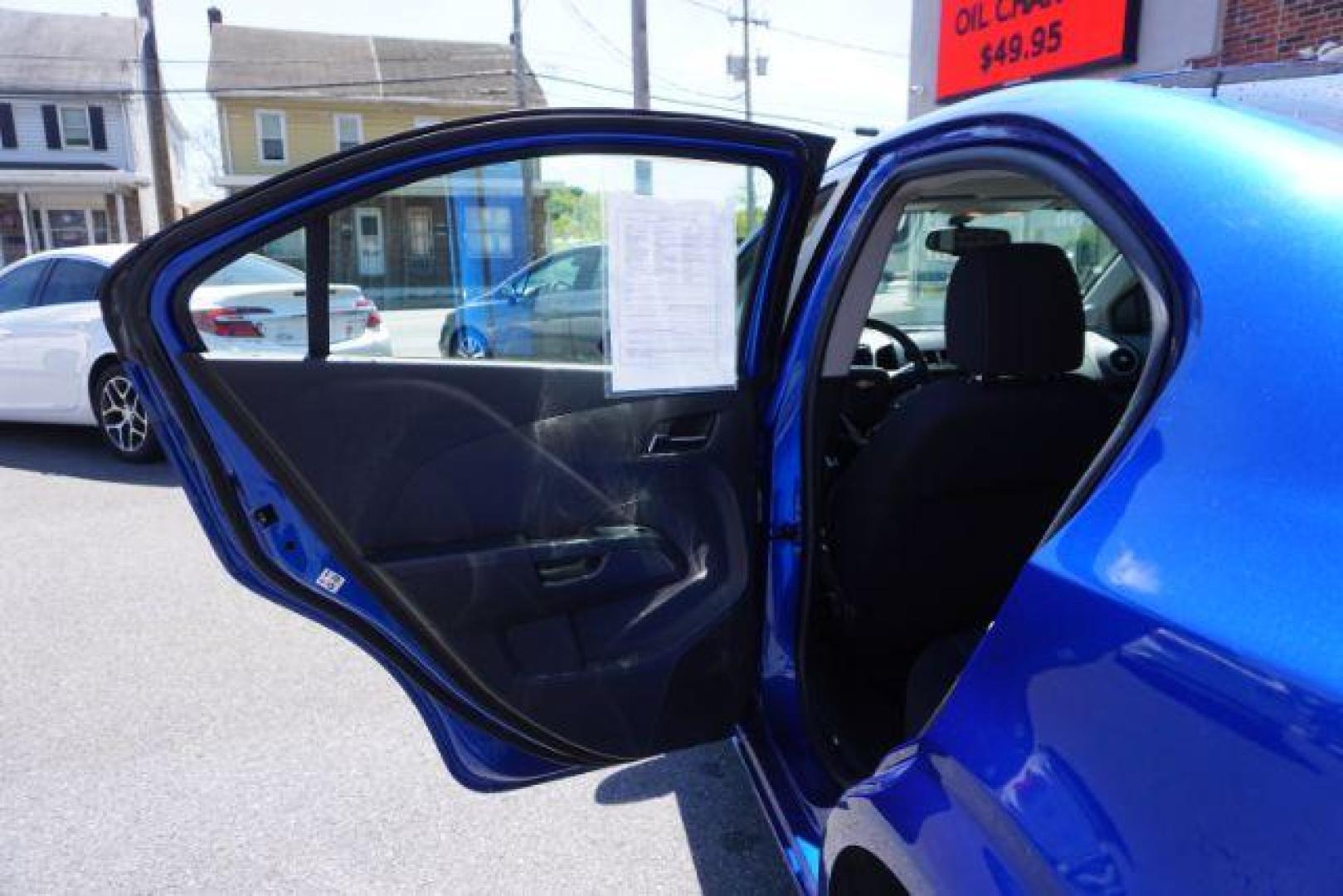 2016 Kinetic Blue Metallic Chevrolet Sonic LT Auto Sedan (1G1JC5SG5G4) with an 1.8L L4 DOHC 24V engine, 6-Speed Automatic transmission, located at 312 Centre Ave, Schuylkill Haven, PA, 17972, (570) 593-5278, 40.638130, -76.177383 - backup camera, fog lights - Photo#27