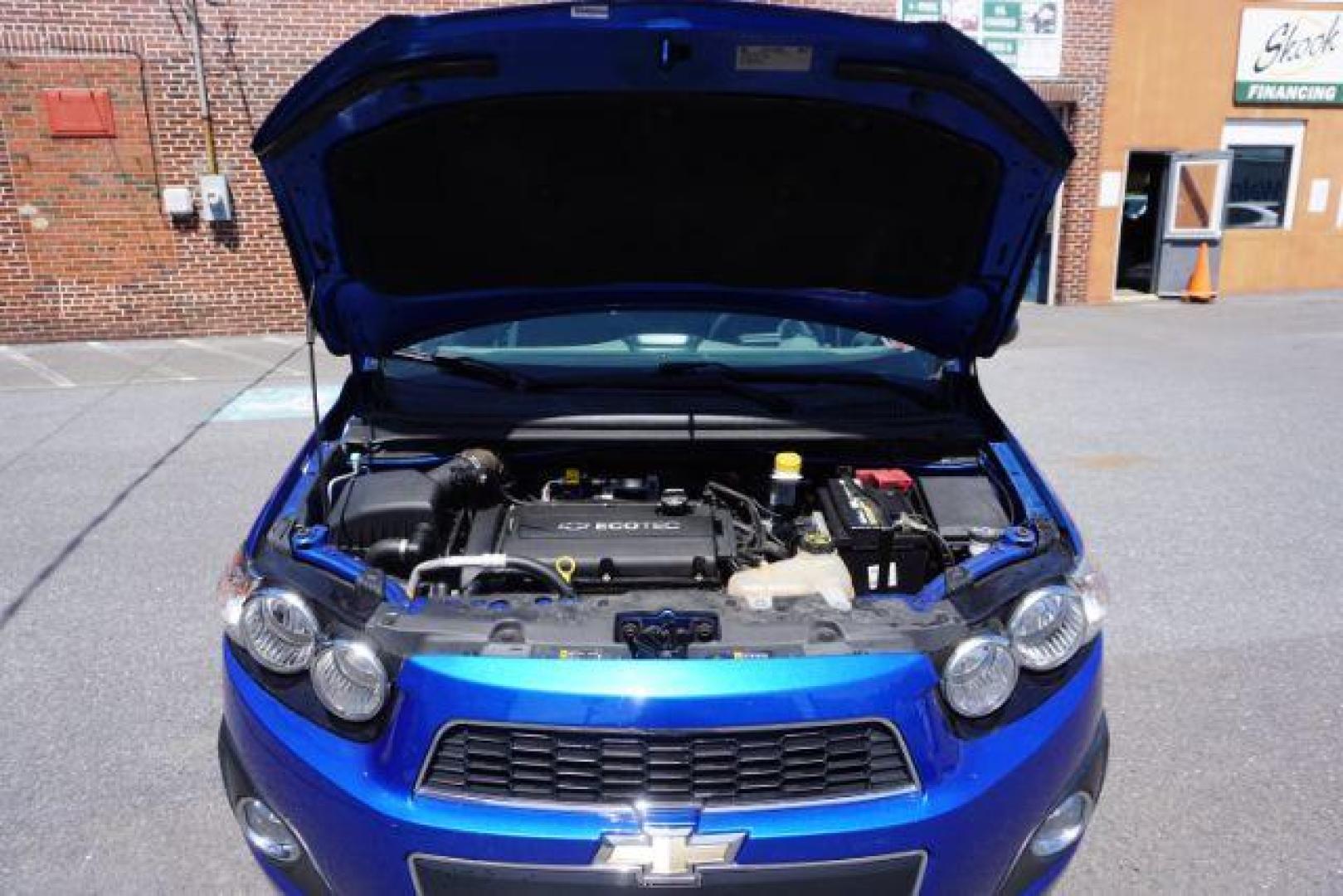 2016 Kinetic Blue Metallic Chevrolet Sonic LT Auto Sedan (1G1JC5SG5G4) with an 1.8L L4 DOHC 24V engine, 6-Speed Automatic transmission, located at 312 Centre Ave, Schuylkill Haven, PA, 17972, (570) 593-5278, 40.638130, -76.177383 - backup camera, fog lights - Photo#47