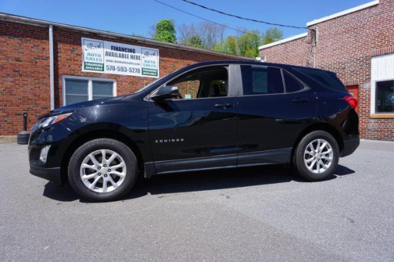 2020 Black Chevrolet Equinox 1FL AWD (2GNAX5EV8L6) with an 1.5L L4 DIR DOHC 16V TURBO engine, 6-Speed Automatic transmission, located at 312 Centre Ave, Schuylkill Haven, PA, 17972, (570) 593-5278, 40.638130, -76.177383 - Photo#0