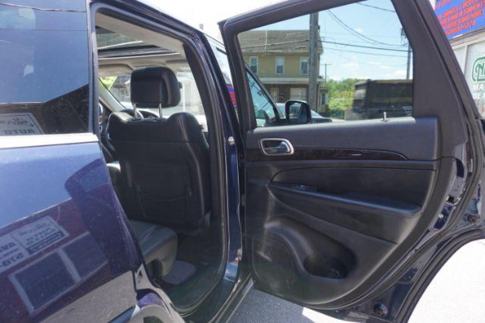 2013 True Blue Pearl Jeep Grand Cherokee Laredo 4WD (1C4RJFAG7DC) with an 3.6L V6 DOHC 24V engine, 5-Speed Automatic transmission, located at 312 Centre Ave, Schuylkill Haven, PA, 17972, (570) 593-5278, 40.638130, -76.177383 - automatic climate control, back up camera, heated front seats, leather seats, navigation, power sunroof, rear parking sensors, towing pkg - Photo#39