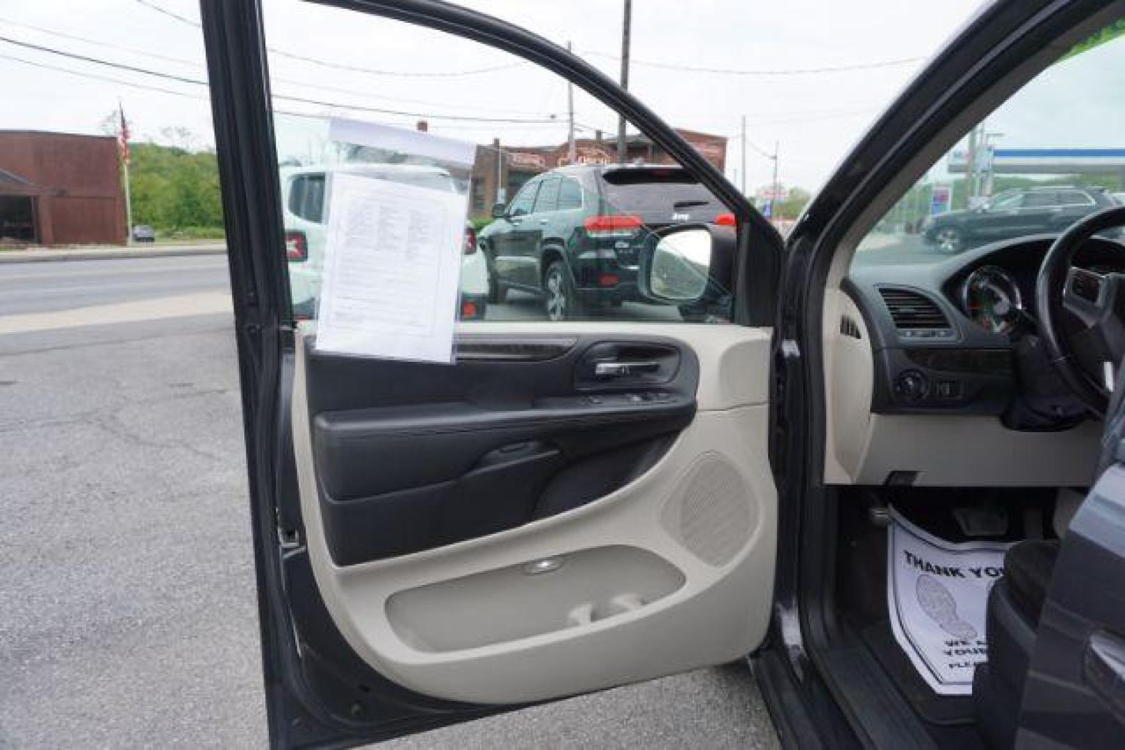 2012 Dark Charcoal Pearl Dodge Grand Caravan SE (2C4RDGBGXCR) with an 3.6L V6 DOHC 24V engine, 6-Speed Automatic transmission, located at 312 Centre Ave, Schuylkill Haven, PA, 17972, (570) 593-5278, 40.638130, -76.177383 - aluminum/alloy wheels, back up camera, bluetooth connection - Photo#16