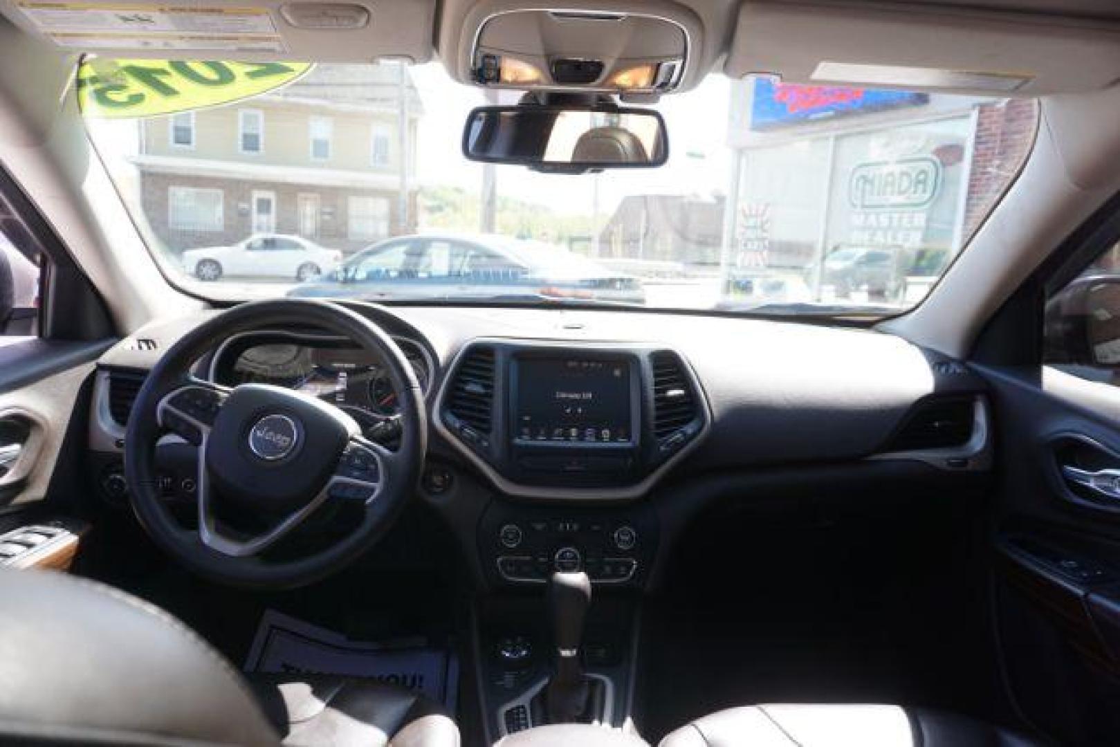 2015 Bright White Clearcoat Jeep Cherokee Trailhawk 4WD (1C4PJMBS2FW) with an 3.2L V6 DOHC 24V engine, 9-Speed Automatic transmission, located at 312 Centre Ave, Schuylkill Haven, PA, 17972, (570) 593-5278, 40.638130, -76.177383 - driver's seat memory, heated front seats, lane departure warning, leather seats, navigation, passive keyless entry, power drivers seat, power liftgate, power sunroof, rear parking sensors, towing pkg - Photo#39