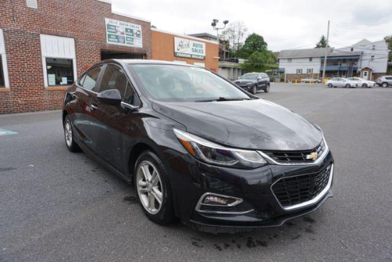 2016 Mosaic Black Metallic Chevrolet Cruze LT Auto (1G1BE5SM3G7) with an 1.4L L4 DOHC 16V TURBO engine, 6-Speed Automatic transmission, located at 312 Centre Ave, Schuylkill Haven, PA, 17972, (570) 593-5278, 40.638130, -76.177383 - aluminum/alloy wheels, fog lights - Photo#12