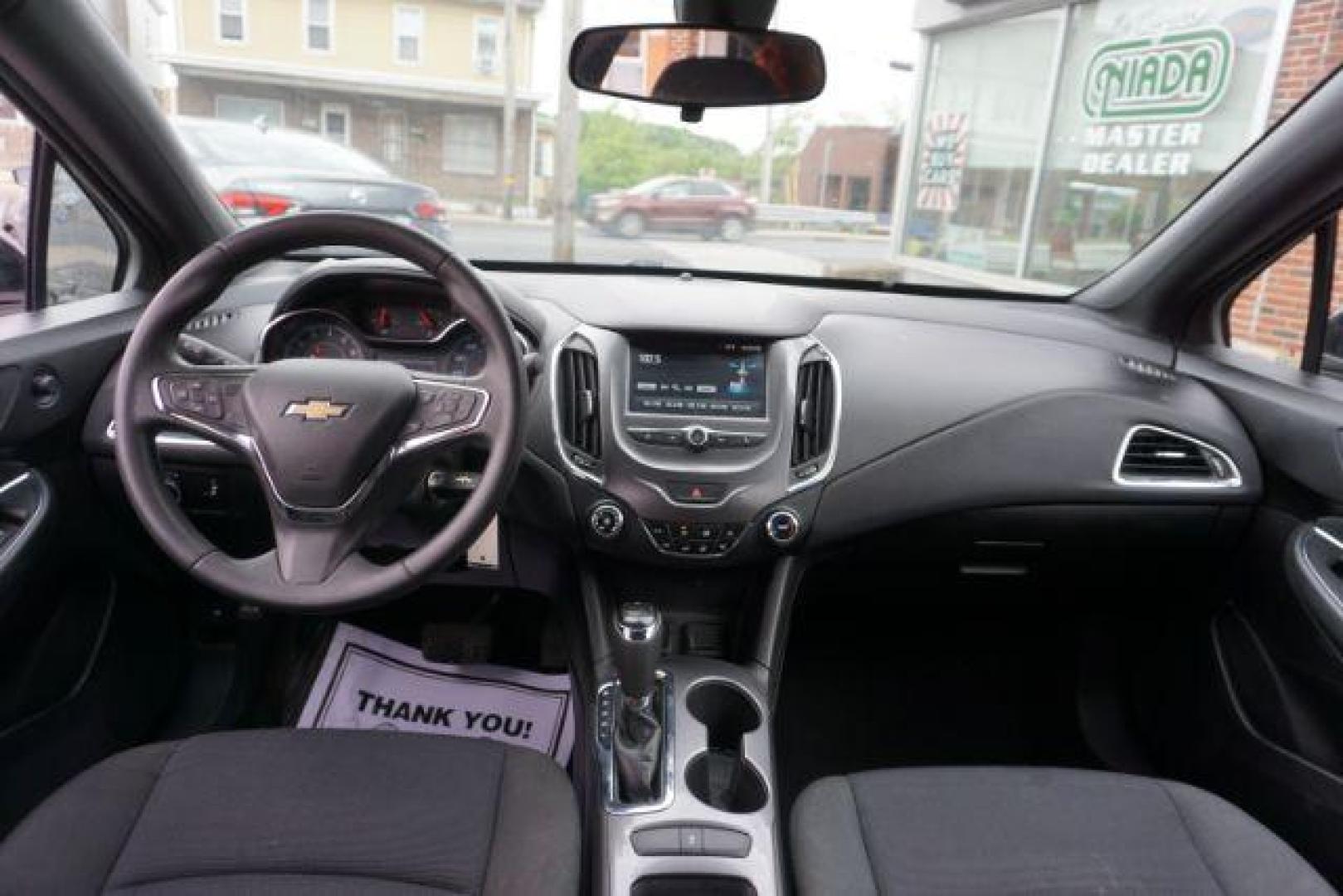 2016 Mosaic Black Metallic Chevrolet Cruze LT Auto (1G1BE5SM3G7) with an 1.4L L4 DOHC 16V TURBO engine, 6-Speed Automatic transmission, located at 312 Centre Ave, Schuylkill Haven, PA, 17972, (570) 593-5278, 40.638130, -76.177383 - aluminum/alloy wheels, fog lights - Photo#37