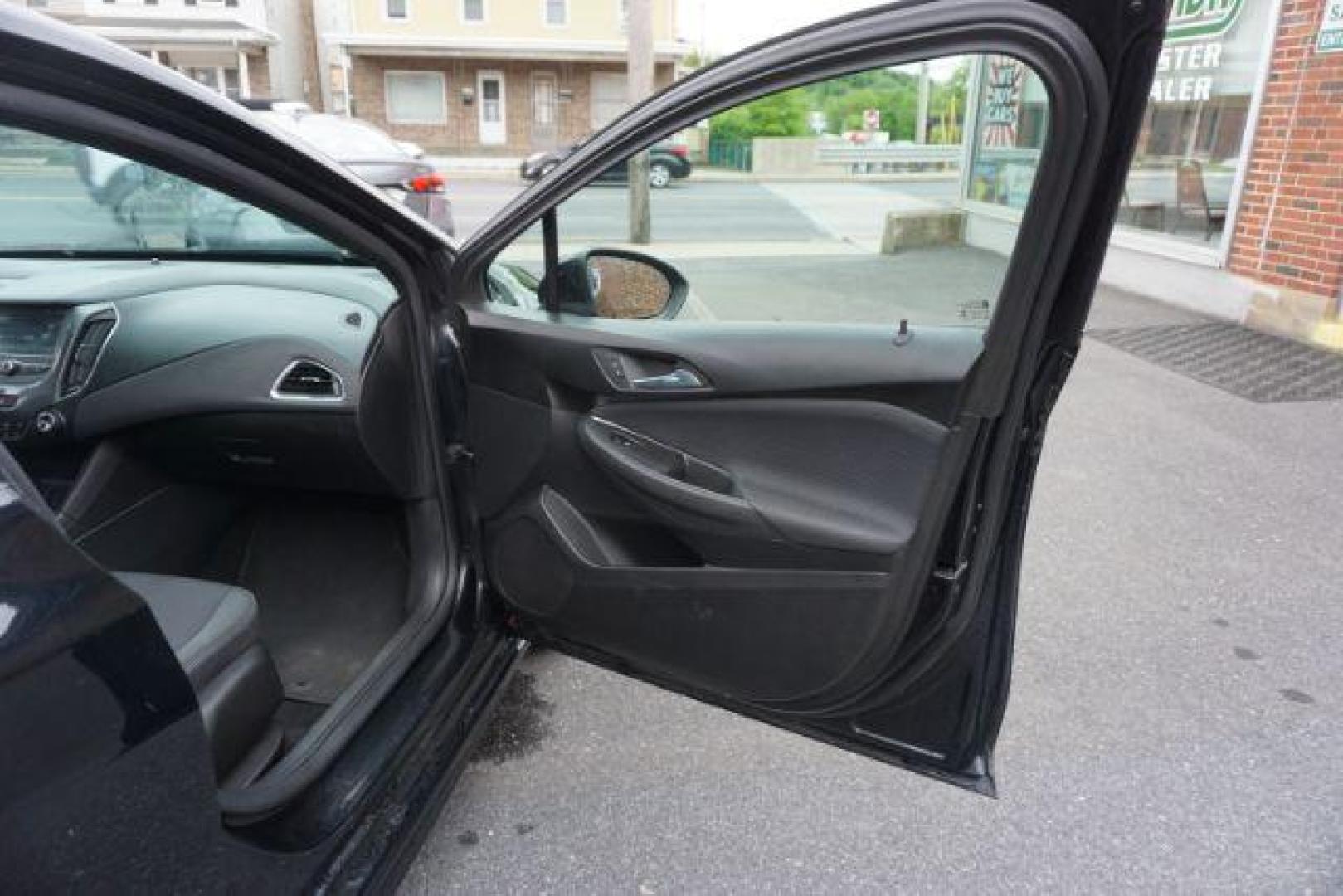 2016 Mosaic Black Metallic Chevrolet Cruze LT Auto (1G1BE5SM3G7) with an 1.4L L4 DOHC 16V TURBO engine, 6-Speed Automatic transmission, located at 312 Centre Ave, Schuylkill Haven, PA, 17972, (570) 593-5278, 40.638130, -76.177383 - aluminum/alloy wheels, fog lights - Photo#46